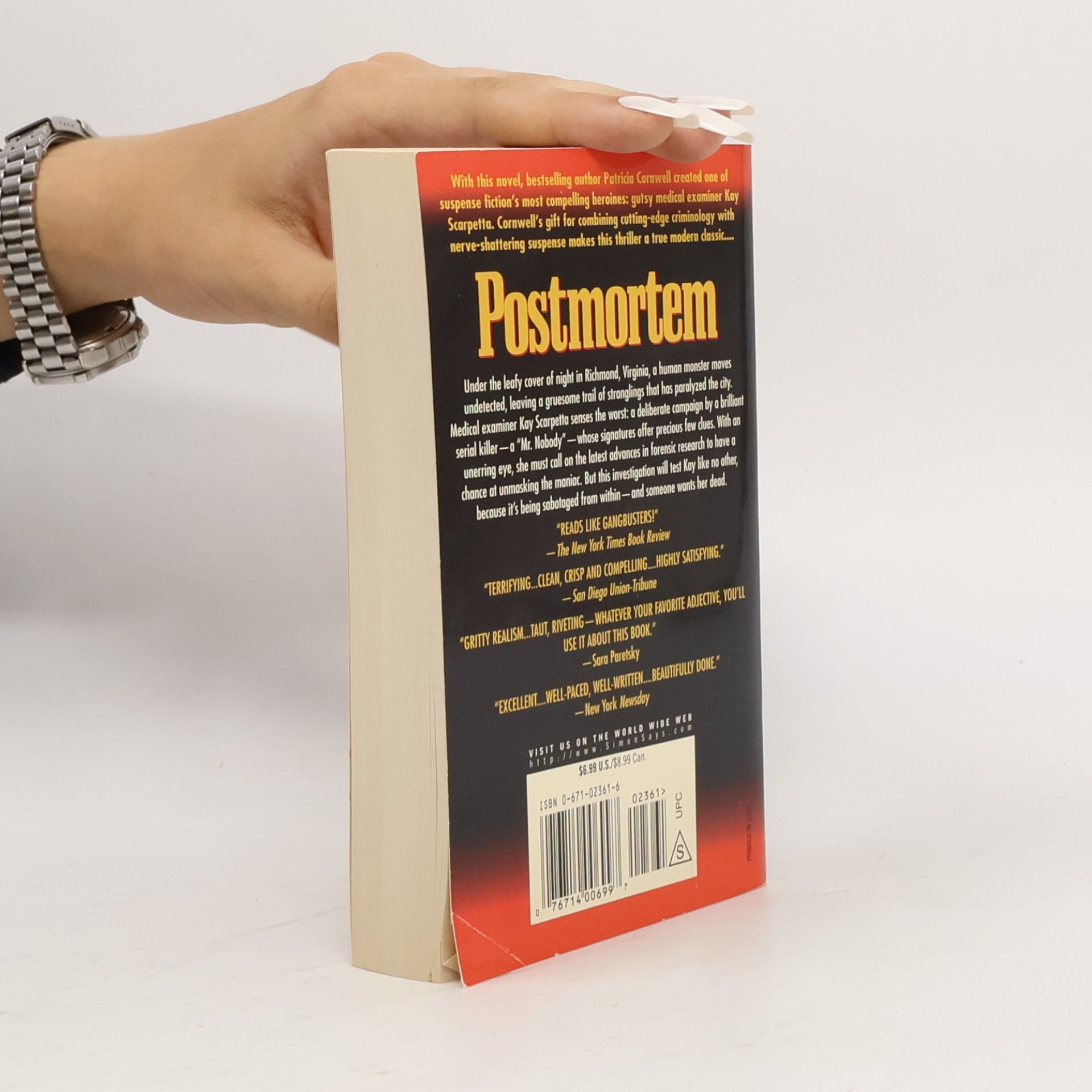 Patricia Cornwell Postmortem