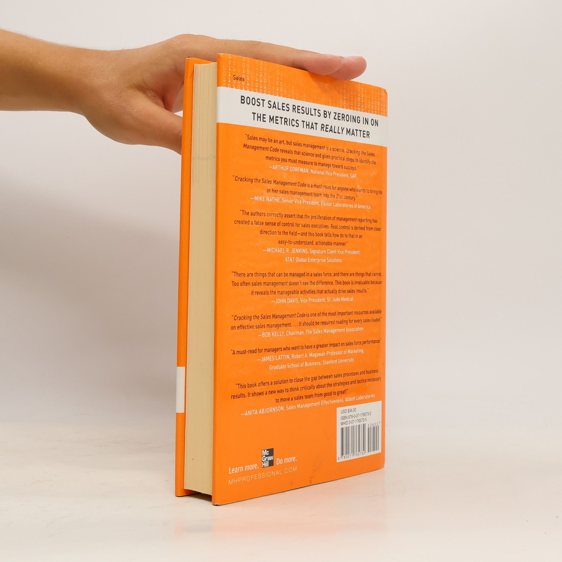 Jason Jordan Cracking the Sales Management Code: The Secrets to Measuring and Managing Sales Performance