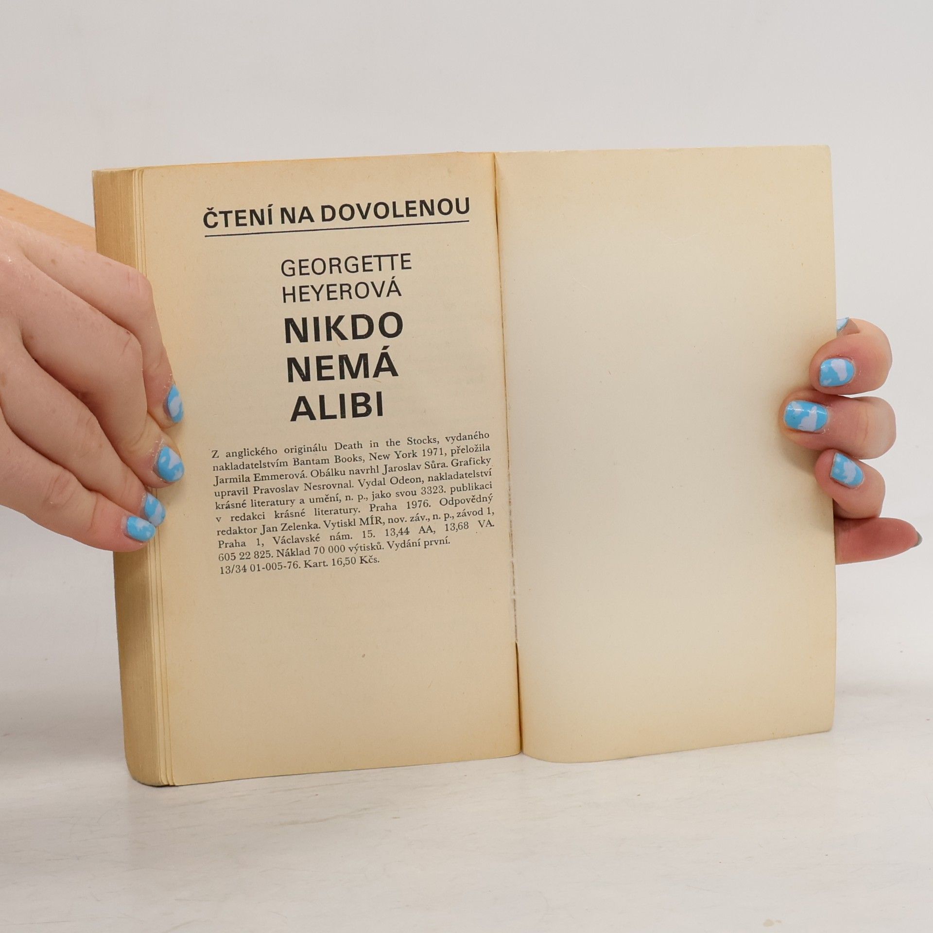 Georgette Heyer Nikdo nemá alibi