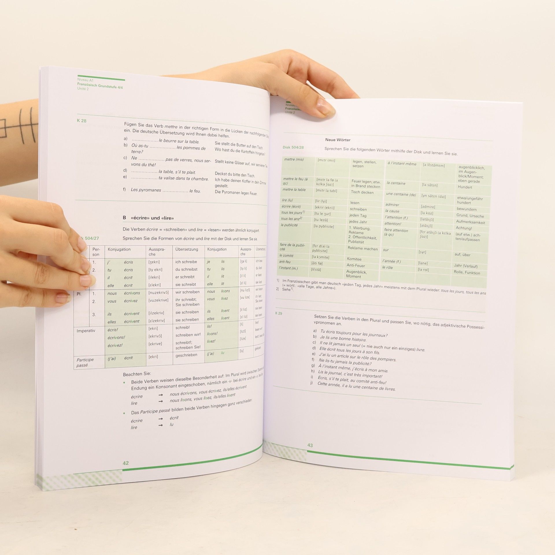 Hilde Schlocker Französisch Grundstufe 4/4 Niveau A1
