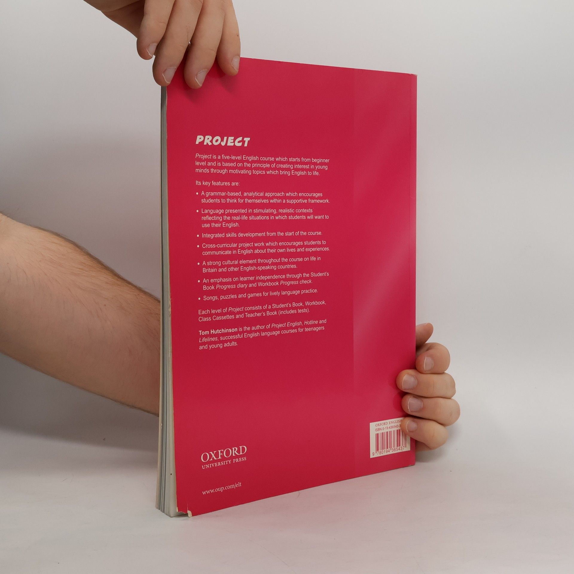Tom Hutchinson Project 4 - Teachers Book