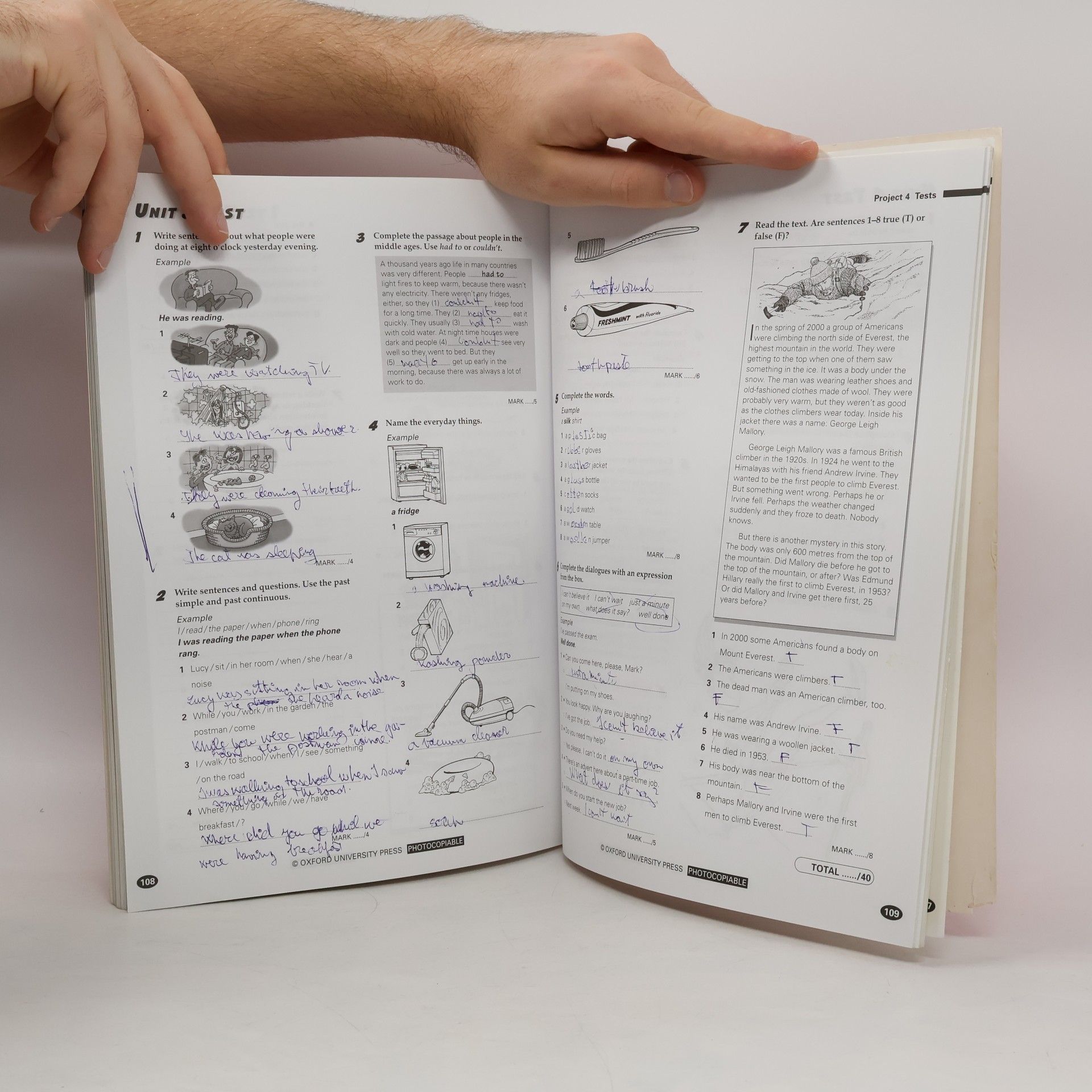 Tom Hutchinson Project 4 - Teachers Book