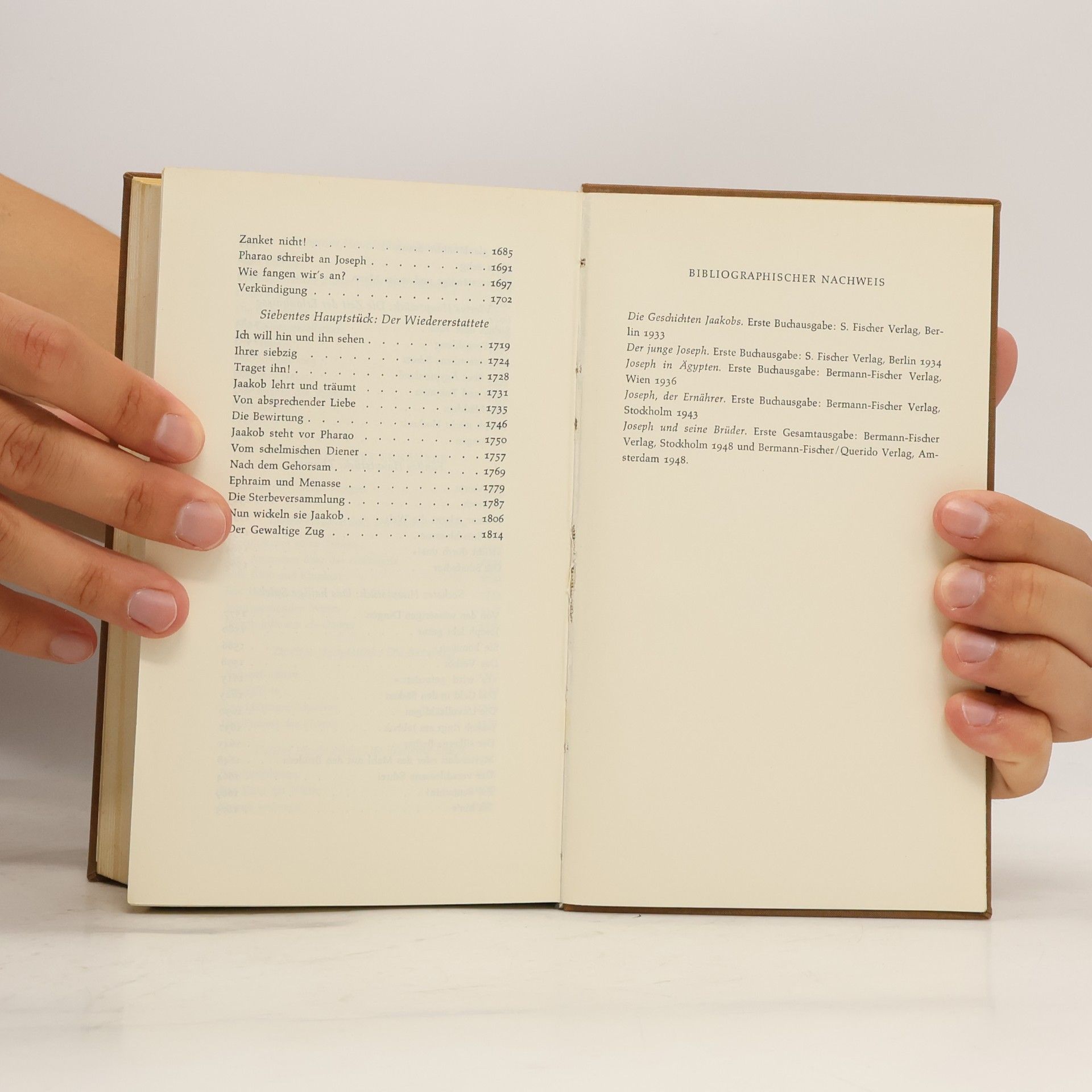 Thomas Mann Joseph und seine Brüder