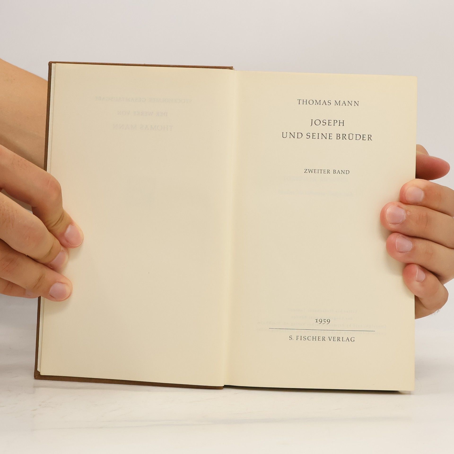 Thomas Mann Joseph und seine Brüder