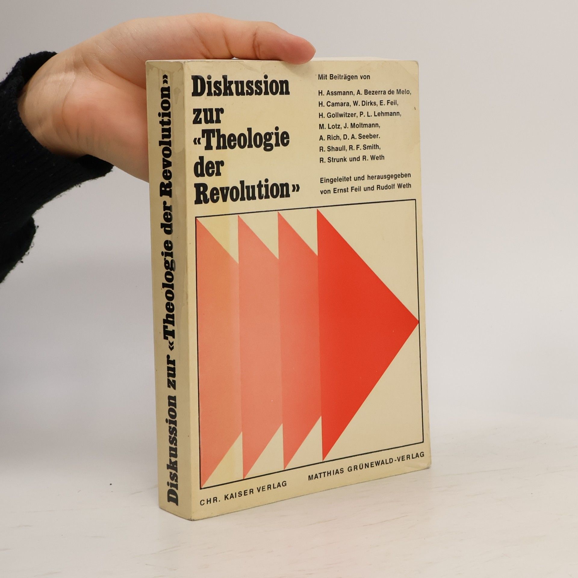 Ernst Feil Diskussion zur "Theologie der Revolution."