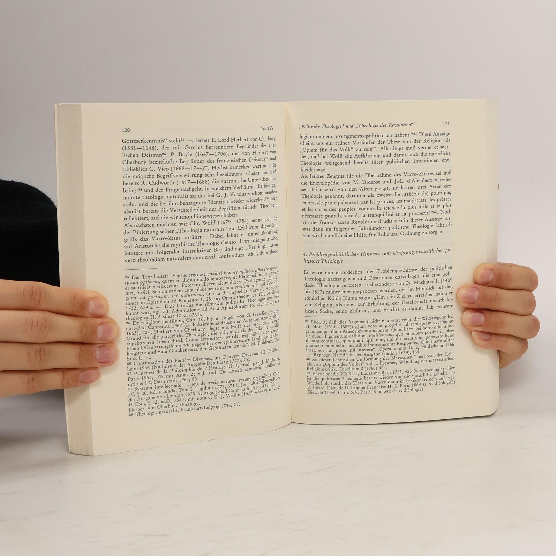 Ernst Feil Diskussion zur "Theologie der Revolution."