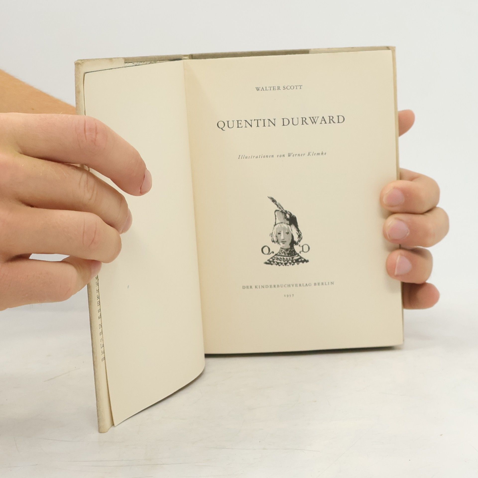 Walter Scott Quentin Durward 1