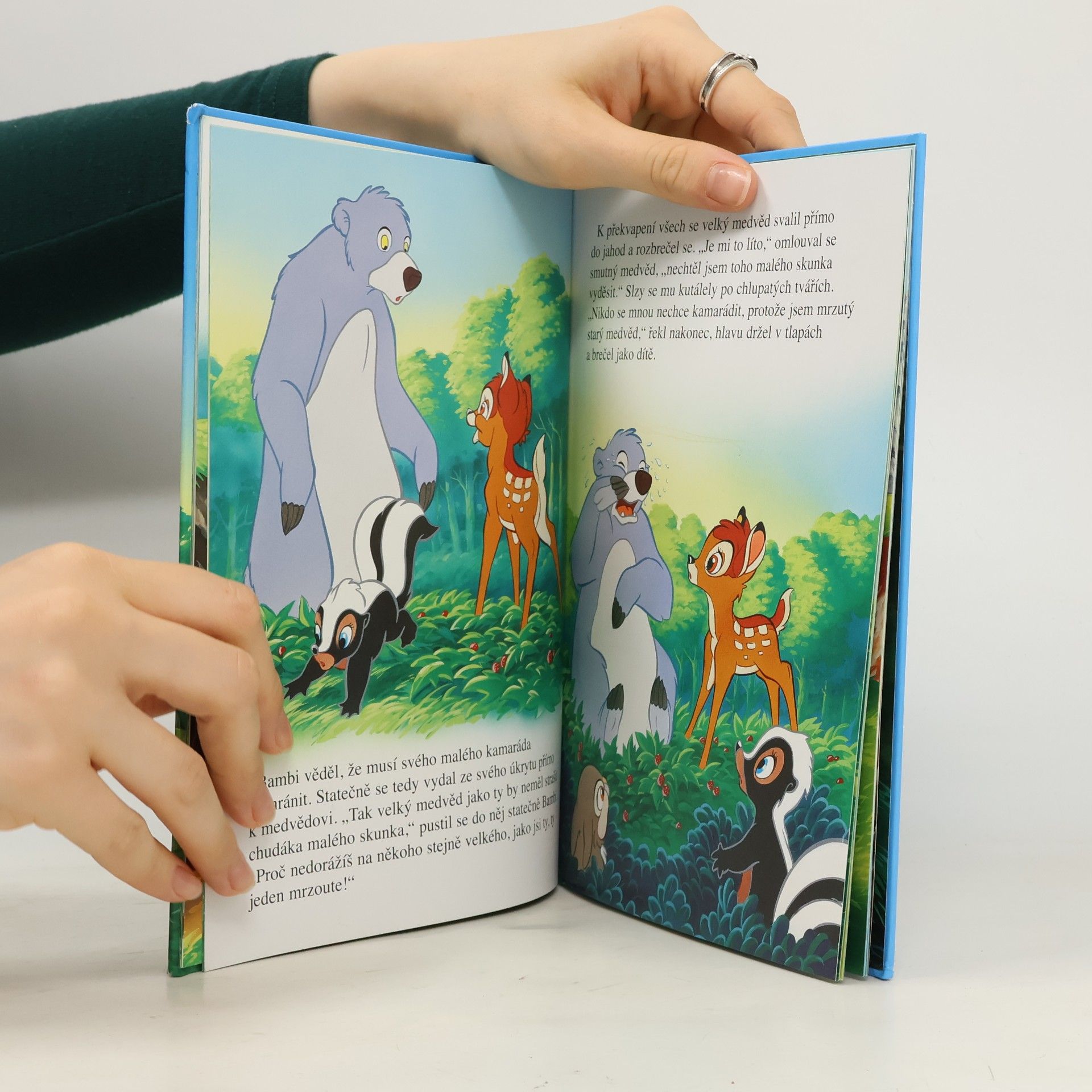Walt Disney Bambi a nešťastný medvěd