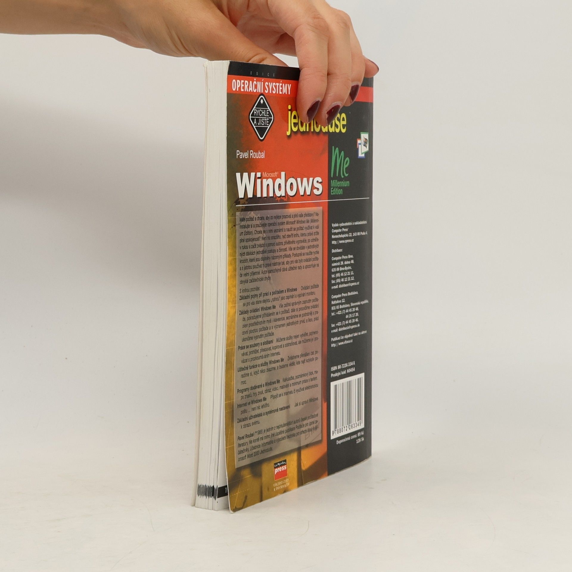 Pavel Roubal Microsoft Windows Me - jednoduše