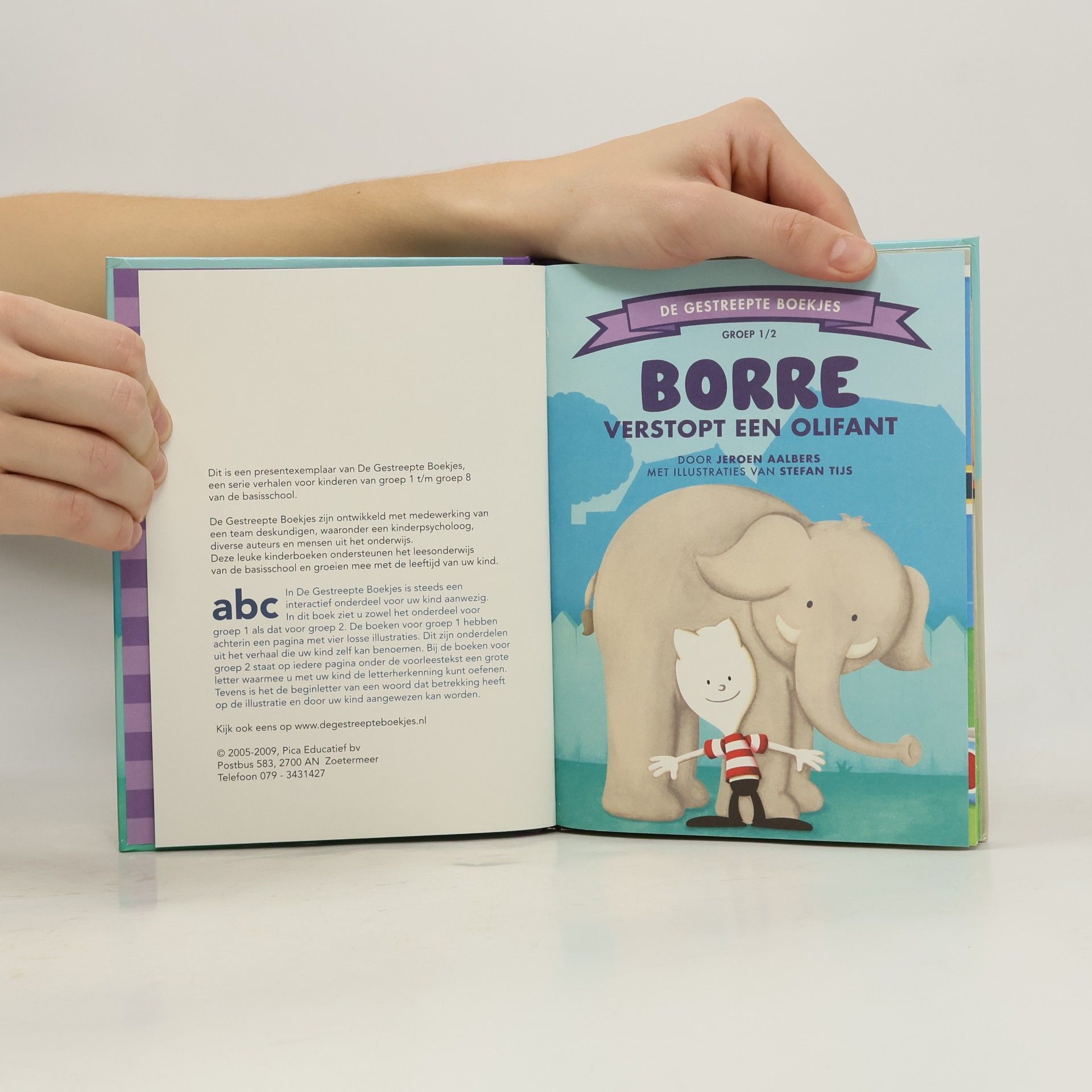 Jeroen Aalbers Borre verstopt een olifant