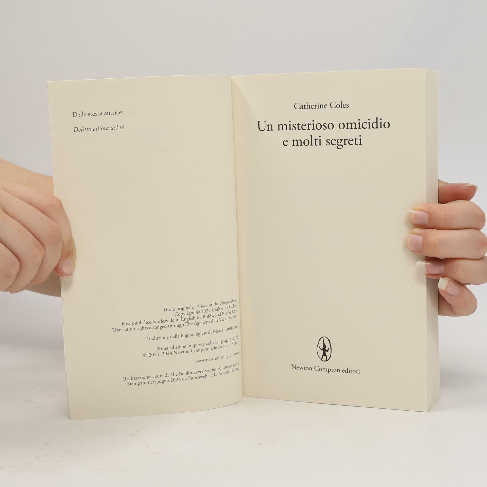 Catherine Coles Un misterioso omicidio e molti segreti