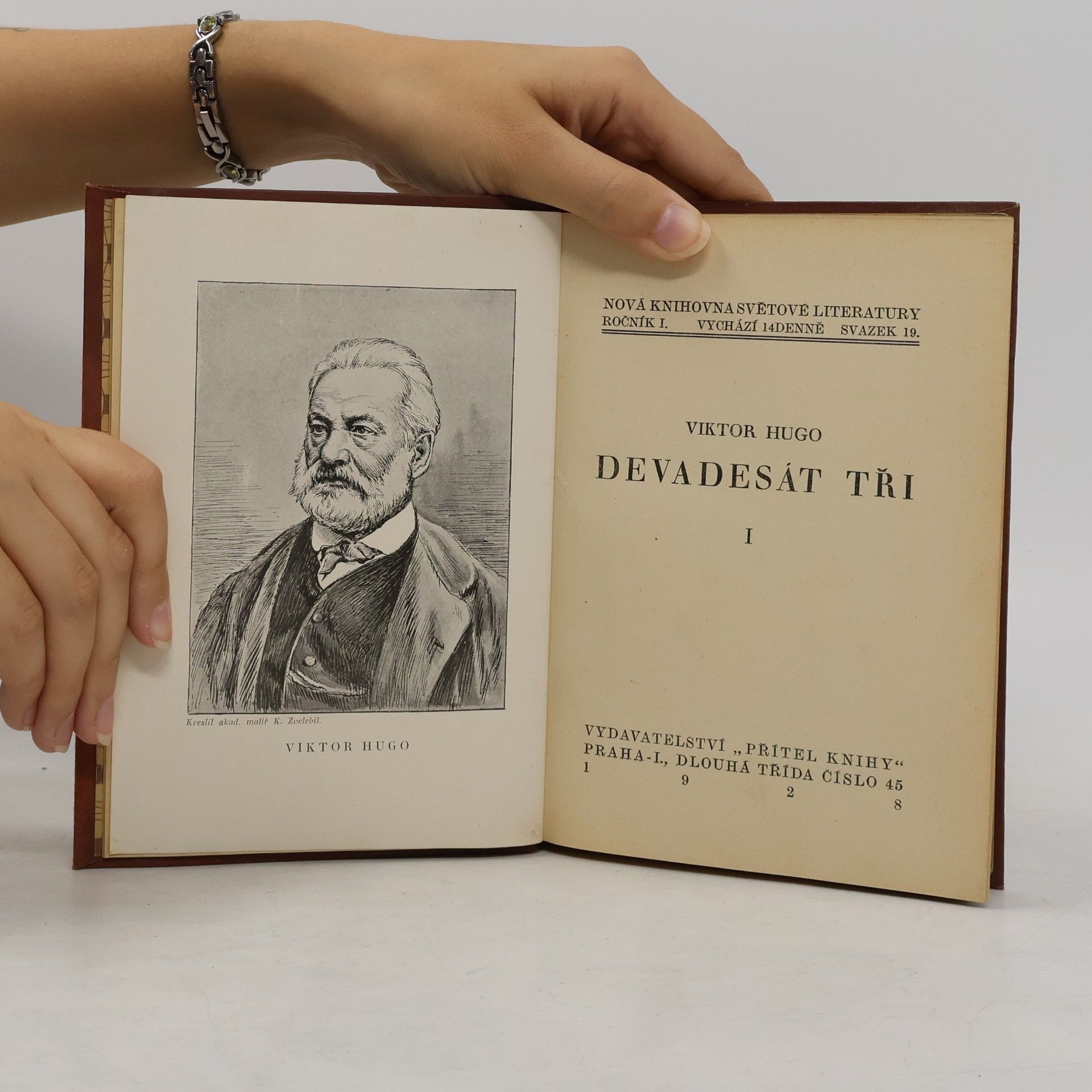 Victor Hugo Devadesát tři I.