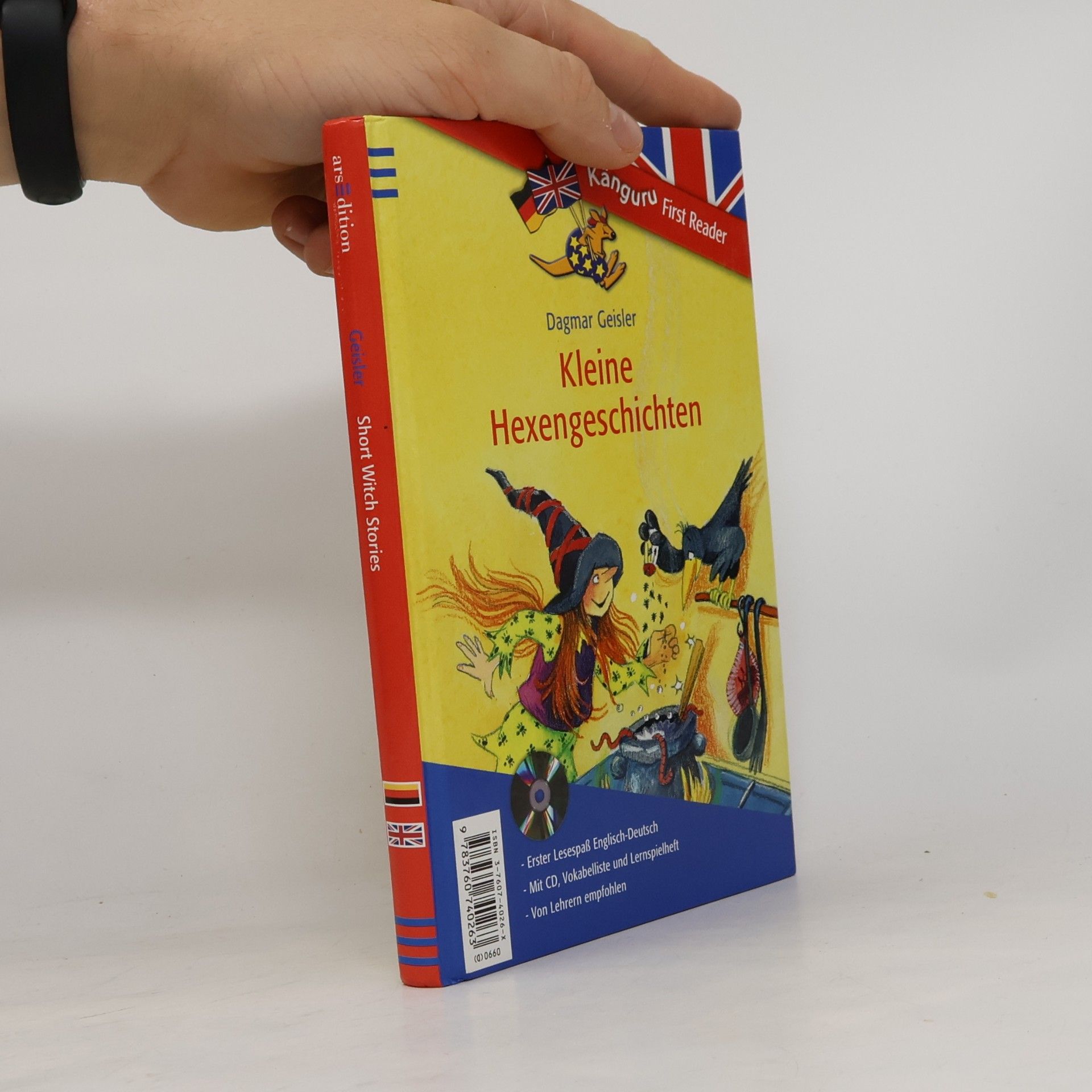 Dagmar Geisler Kleine Hexengeschichten Erster Lesespaß Englisch-Deutsch Mit CD, Vokabelliste und Lernspielheft