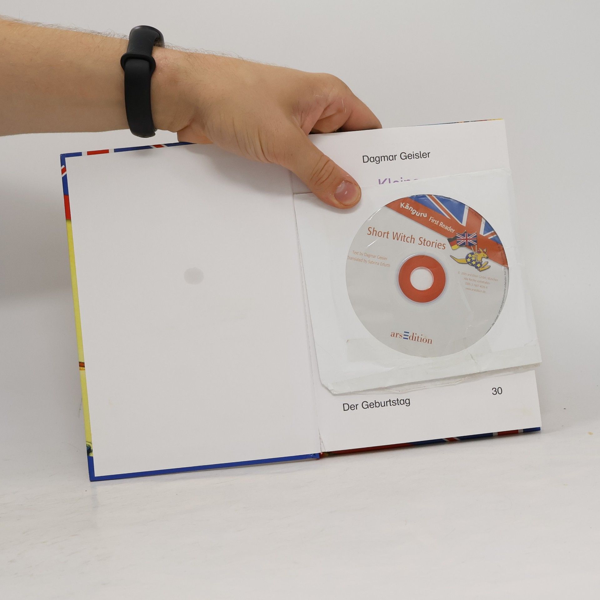 Dagmar Geisler Kleine Hexengeschichten Erster Lesespaß Englisch-Deutsch Mit CD, Vokabelliste und Lernspielheft