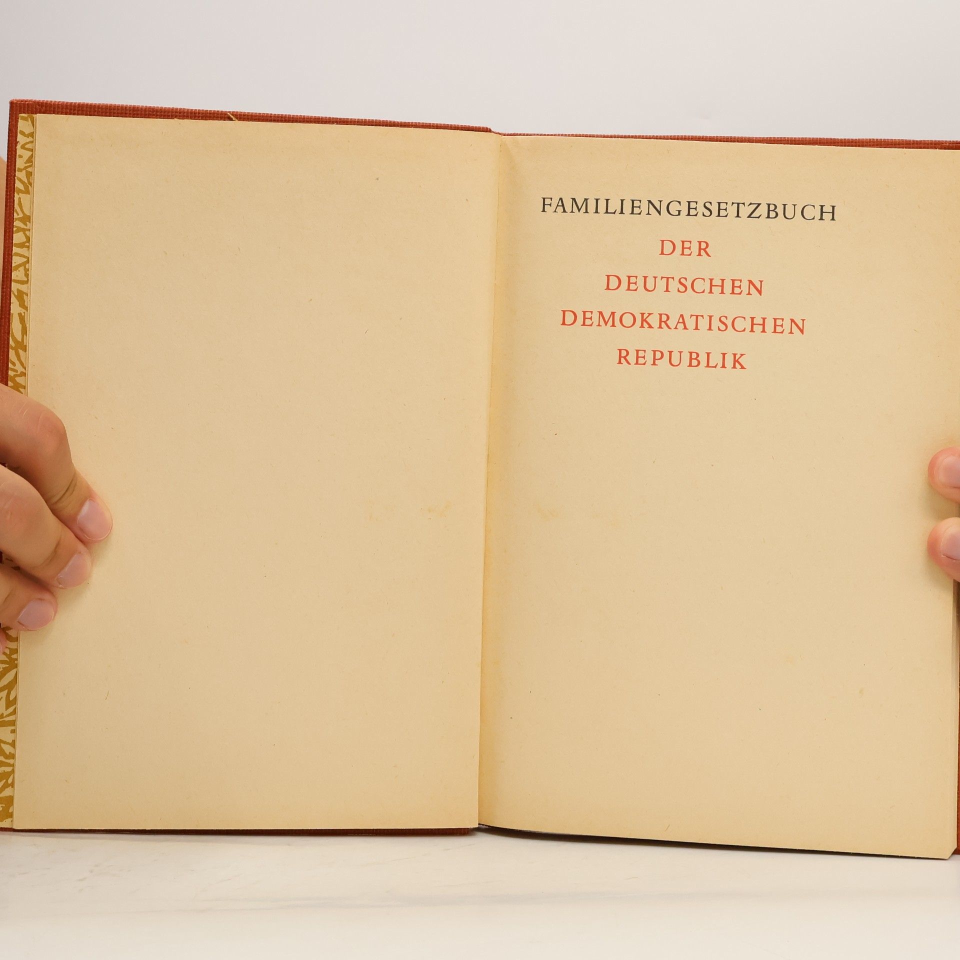 Fridgart Jonuscheit Familiengesetzbuch. Der Deutschen Demokratischen Republik