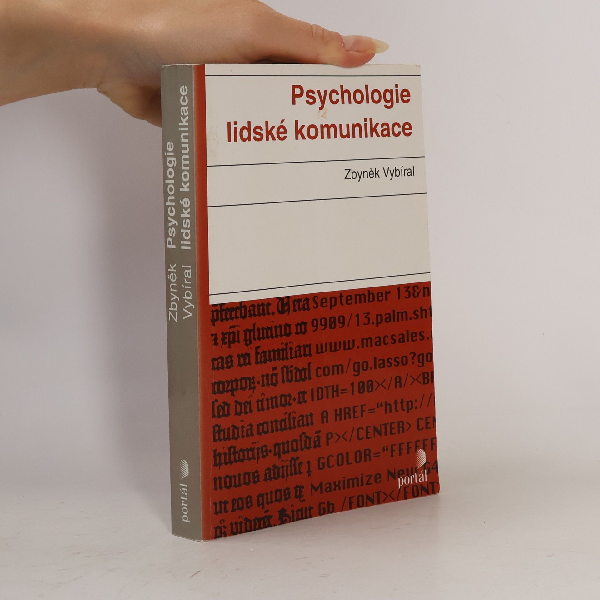 Zbyněk Vybíral Psychologie lidské komunikace