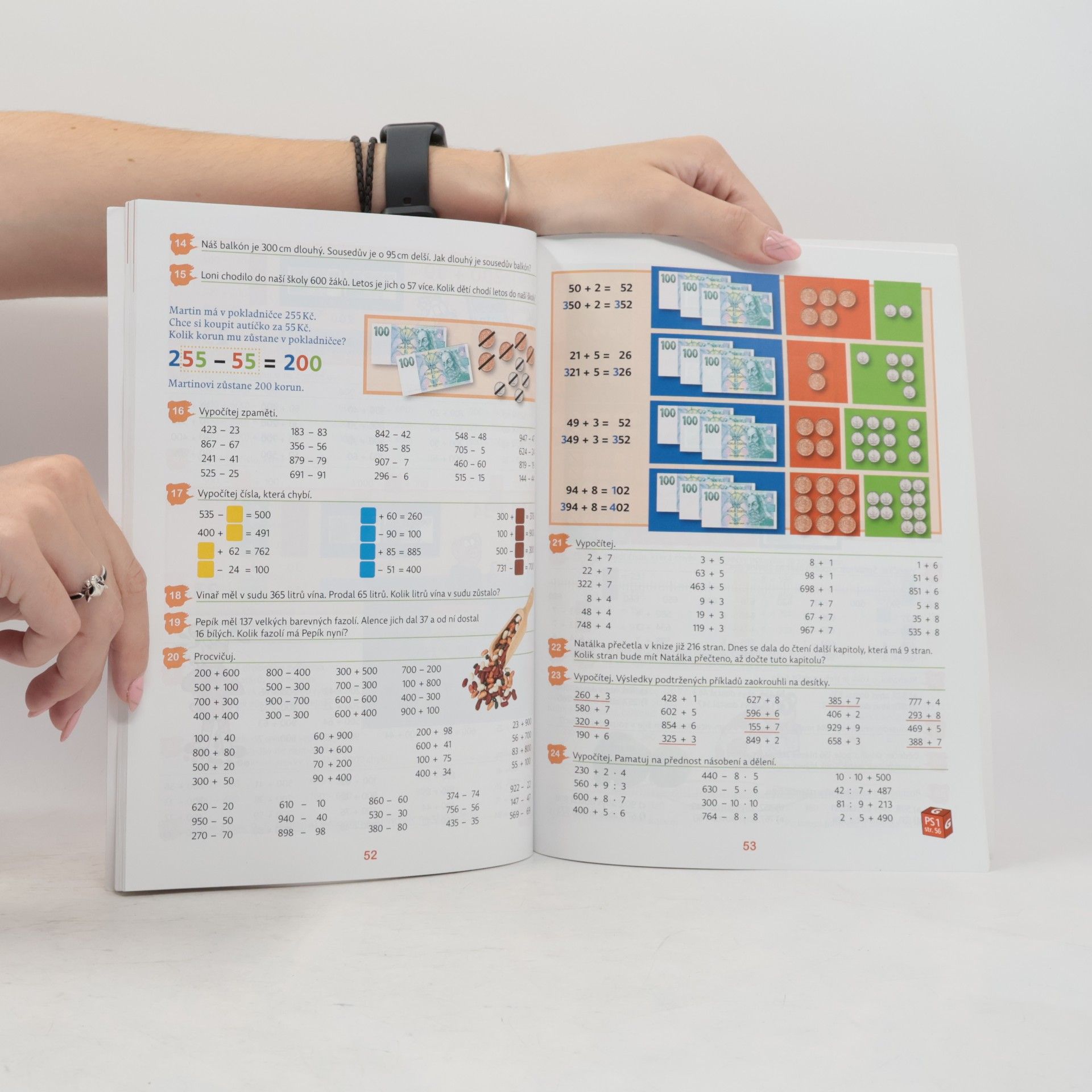Collectif d'auteurs Matematika se Čtyřlístkem 3 - Učebnice