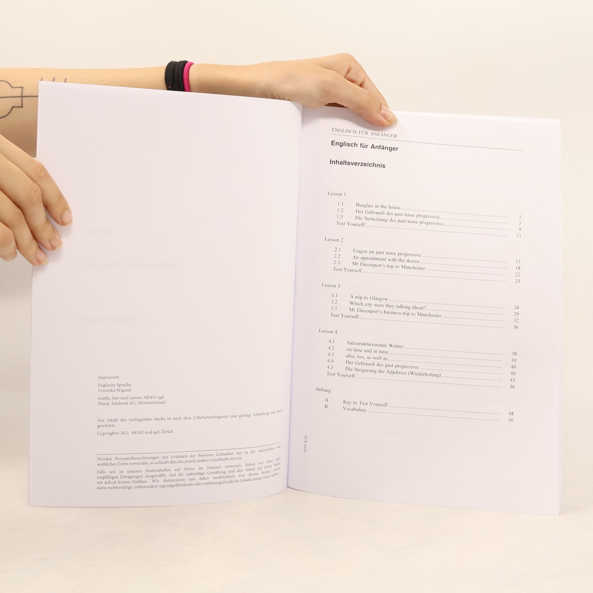 Veronika Wigand Englisch für Anfänger 8