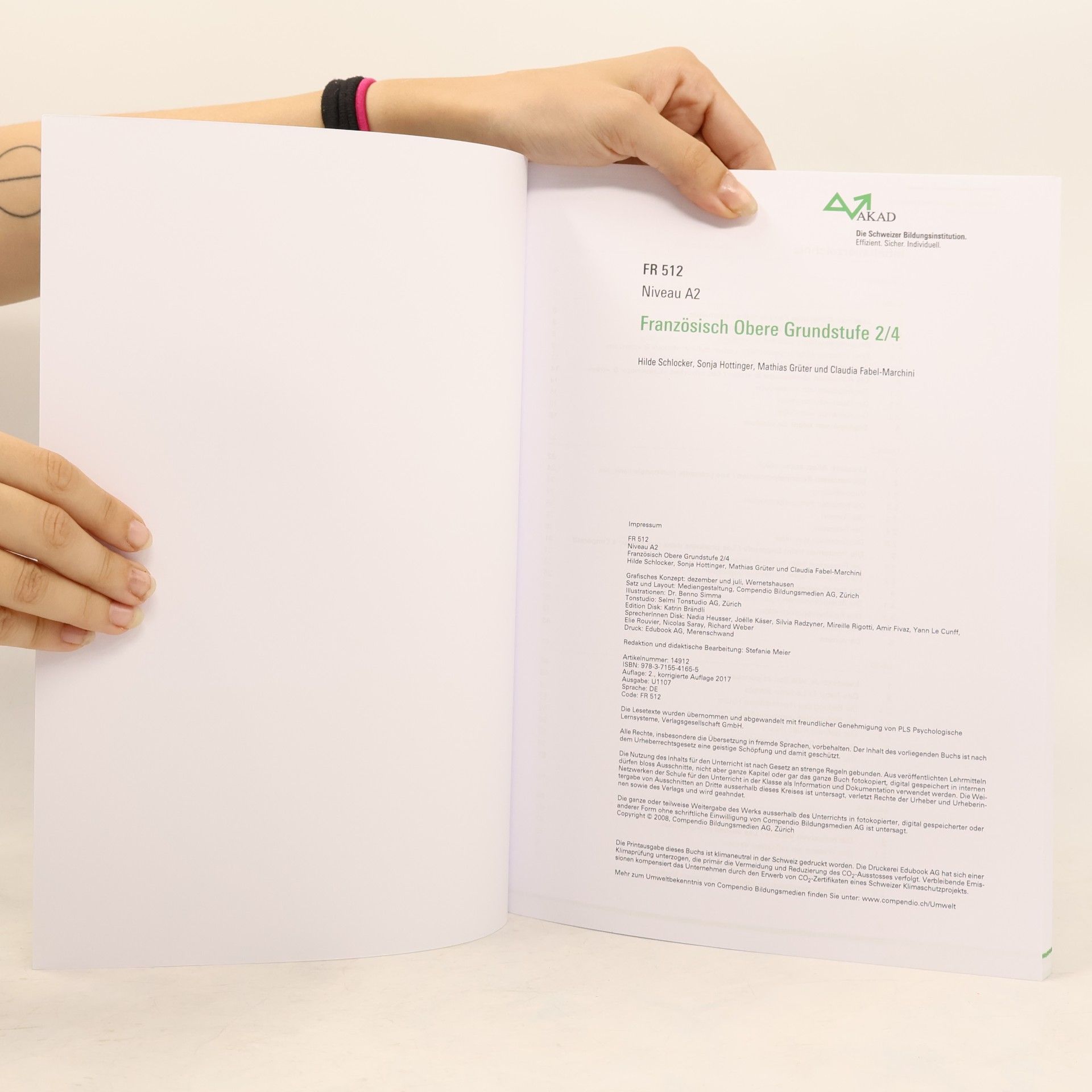 Hilde Schlocker Französisch Obere Grundstufe 2/4