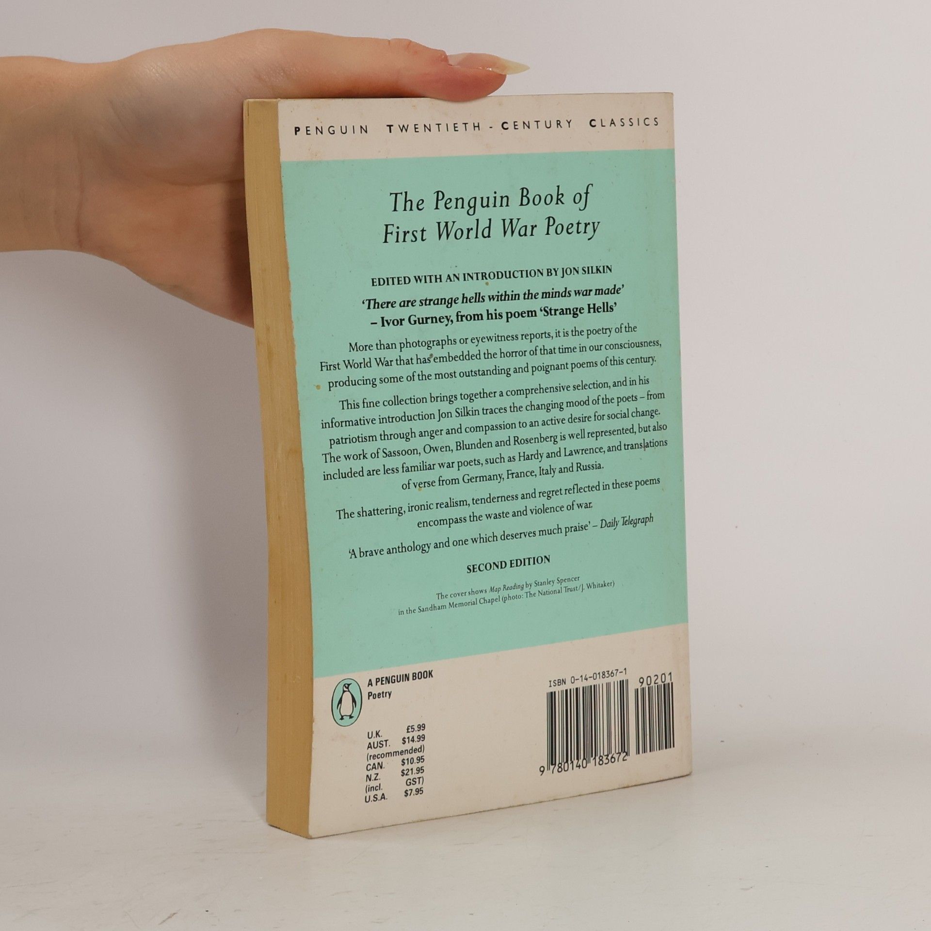 Robert Graves The Penguin Book of First World War Poetry - Second Edition