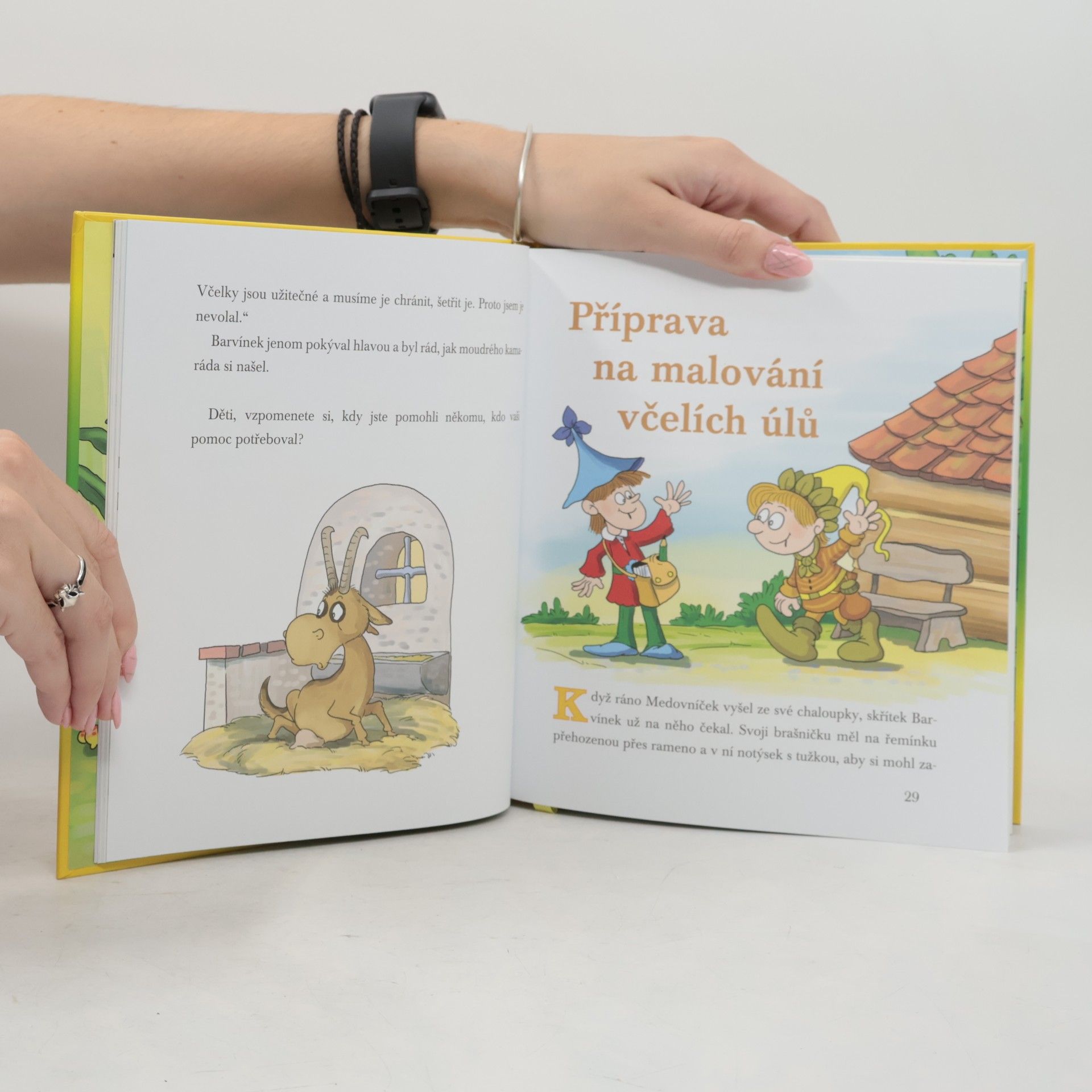 Jan Lebeda Pohádky skřítků Medovníčka a Barvínka