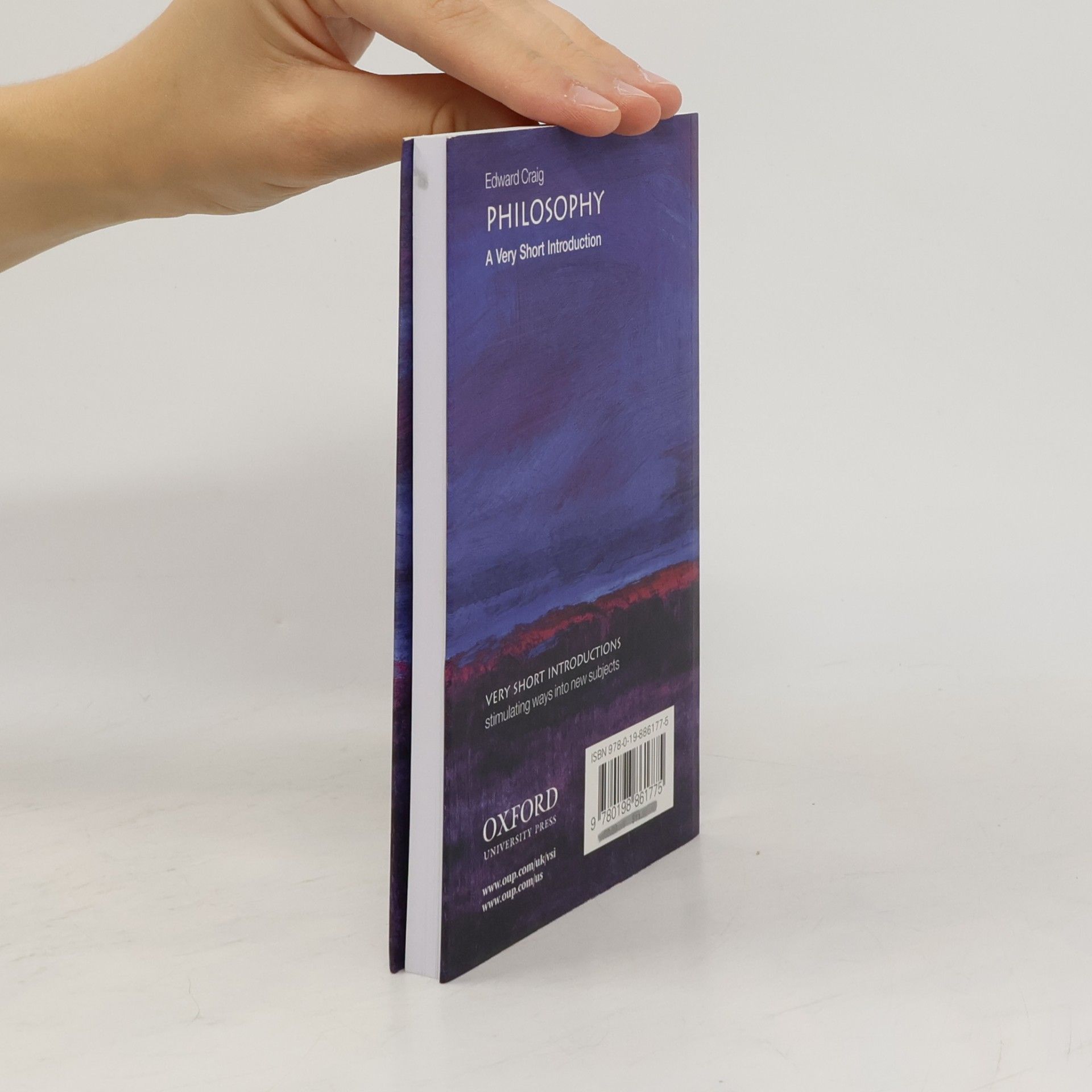 Edward Craig Philosophy: A Very Short Introduction