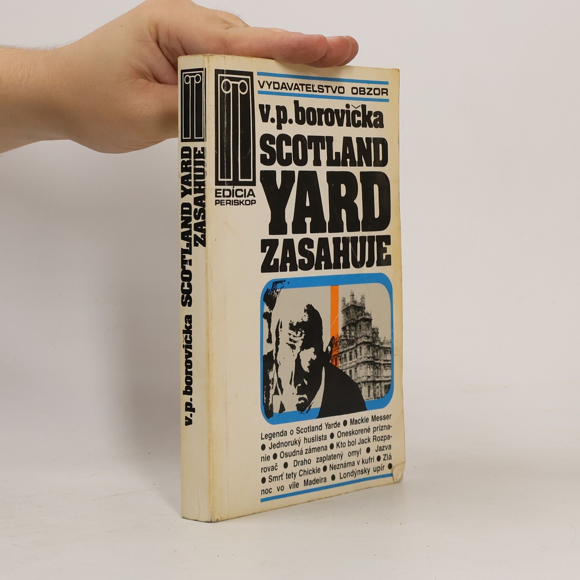 Václav Pavel Borovička Scotland Yard zasahuje
