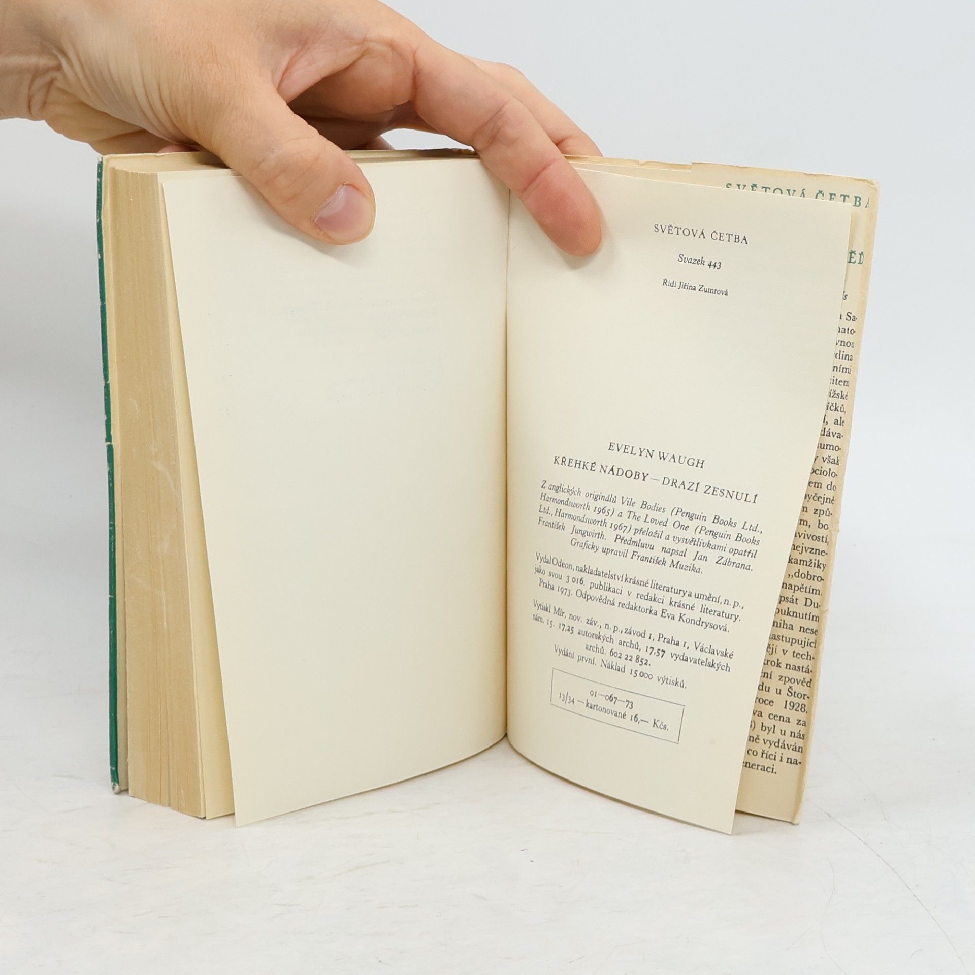 Evelyn Waugh Křehké nádoby. Drazí zesnulí