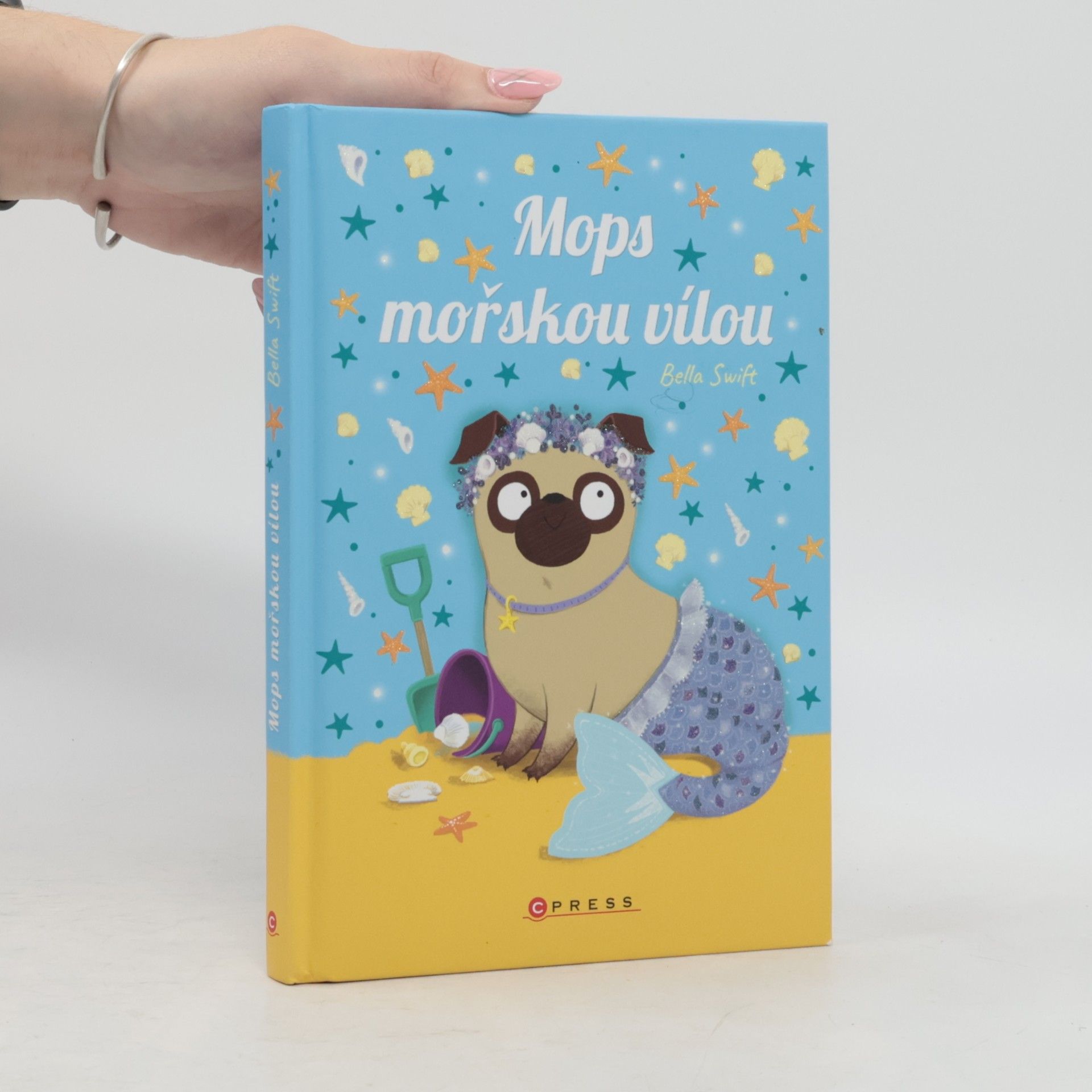 Bella Swift Mops mořskou vílou