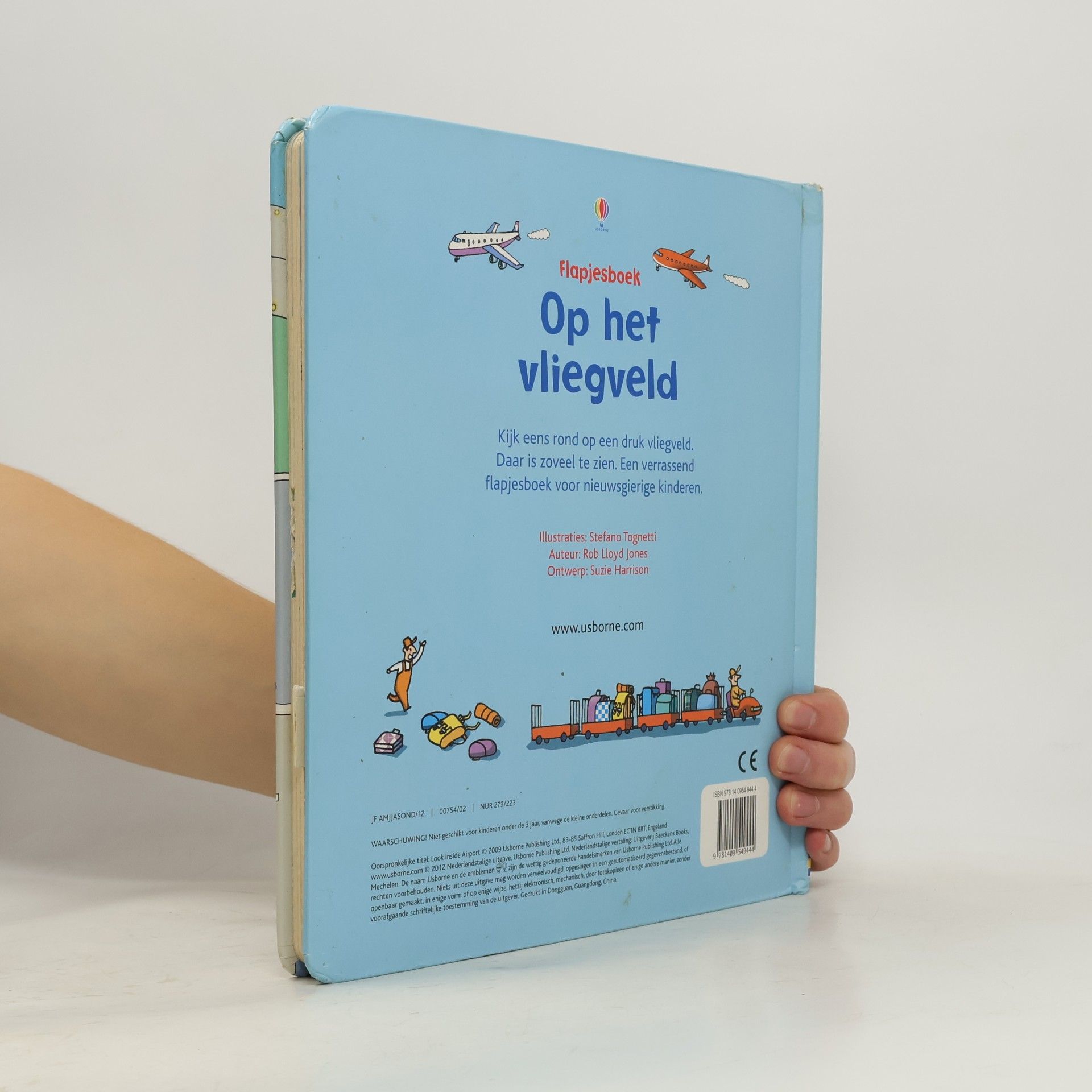 Stefano Tognetti Op het vliegveld