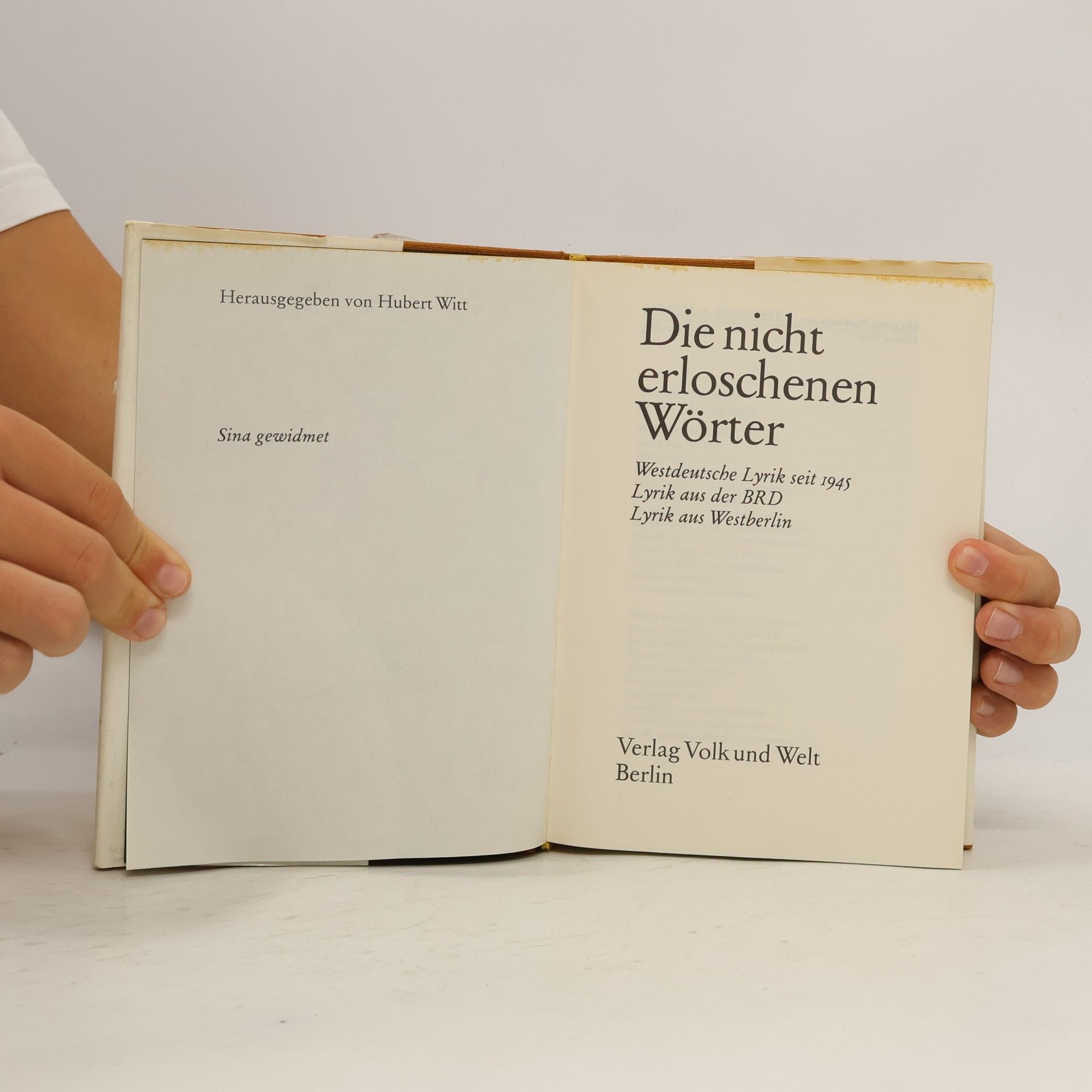 Kolektiv autorů Die nicht erloschenen Wörter