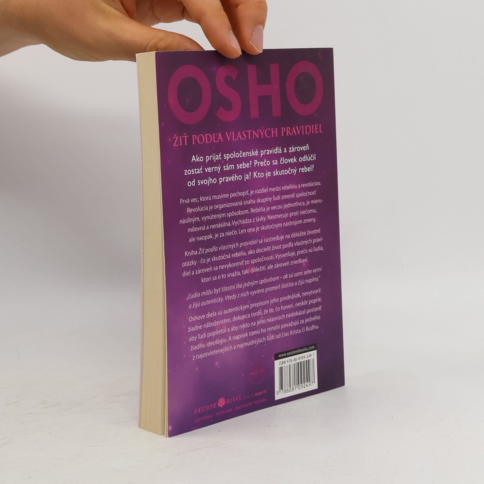 Osho Žiť podľa vlastných pravidiel