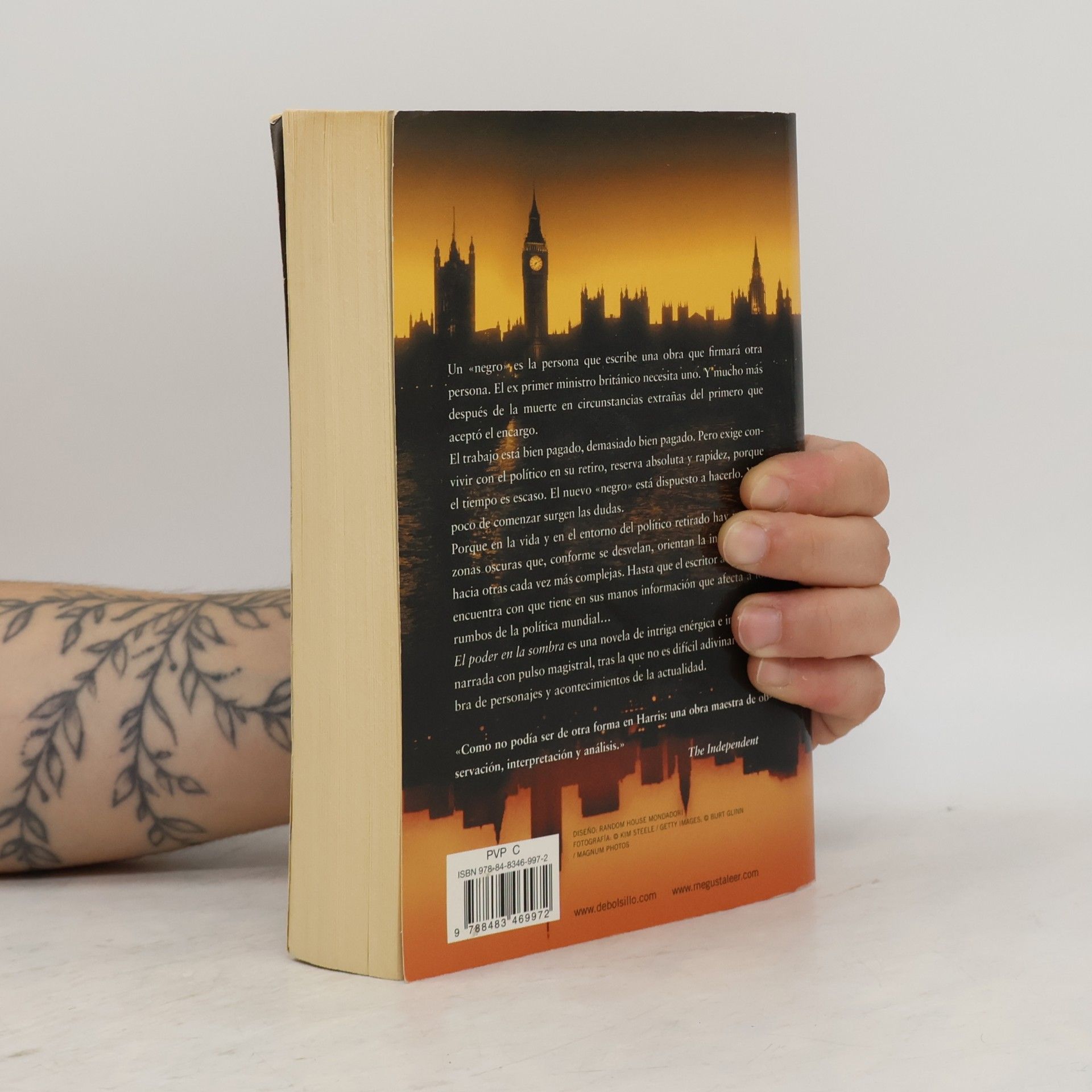 Robert Harris El poder en la sombra