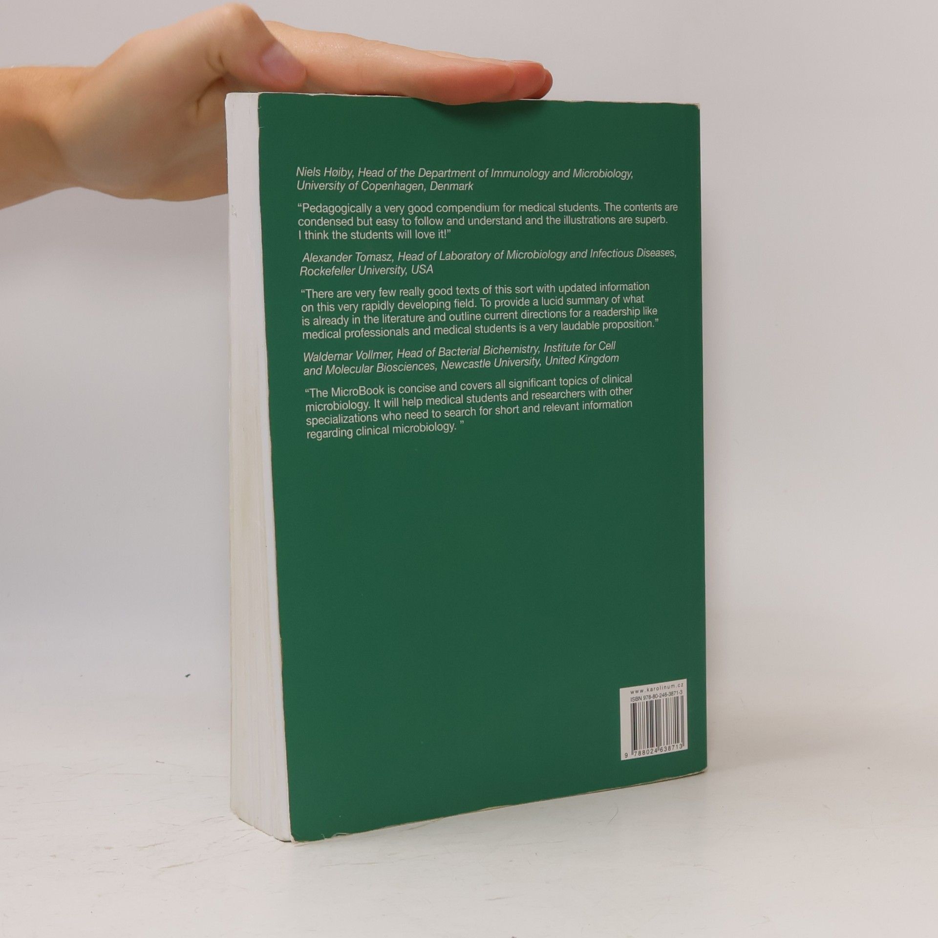 Oto Melter The MicroBook - Clinical Microbiology for Medical Students