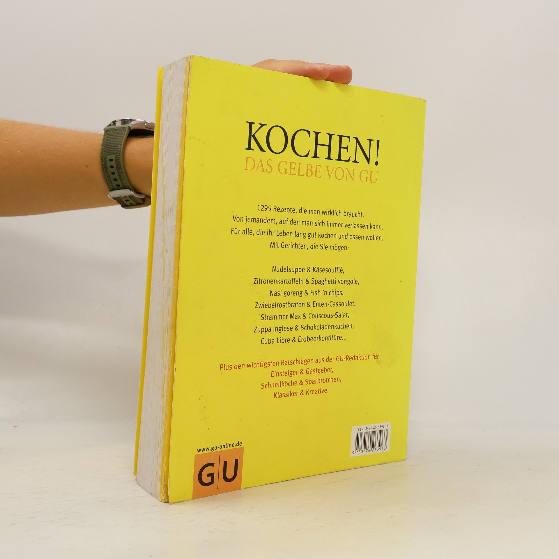 Collectif d'auteurs Kochen! Das Gelbe von GU