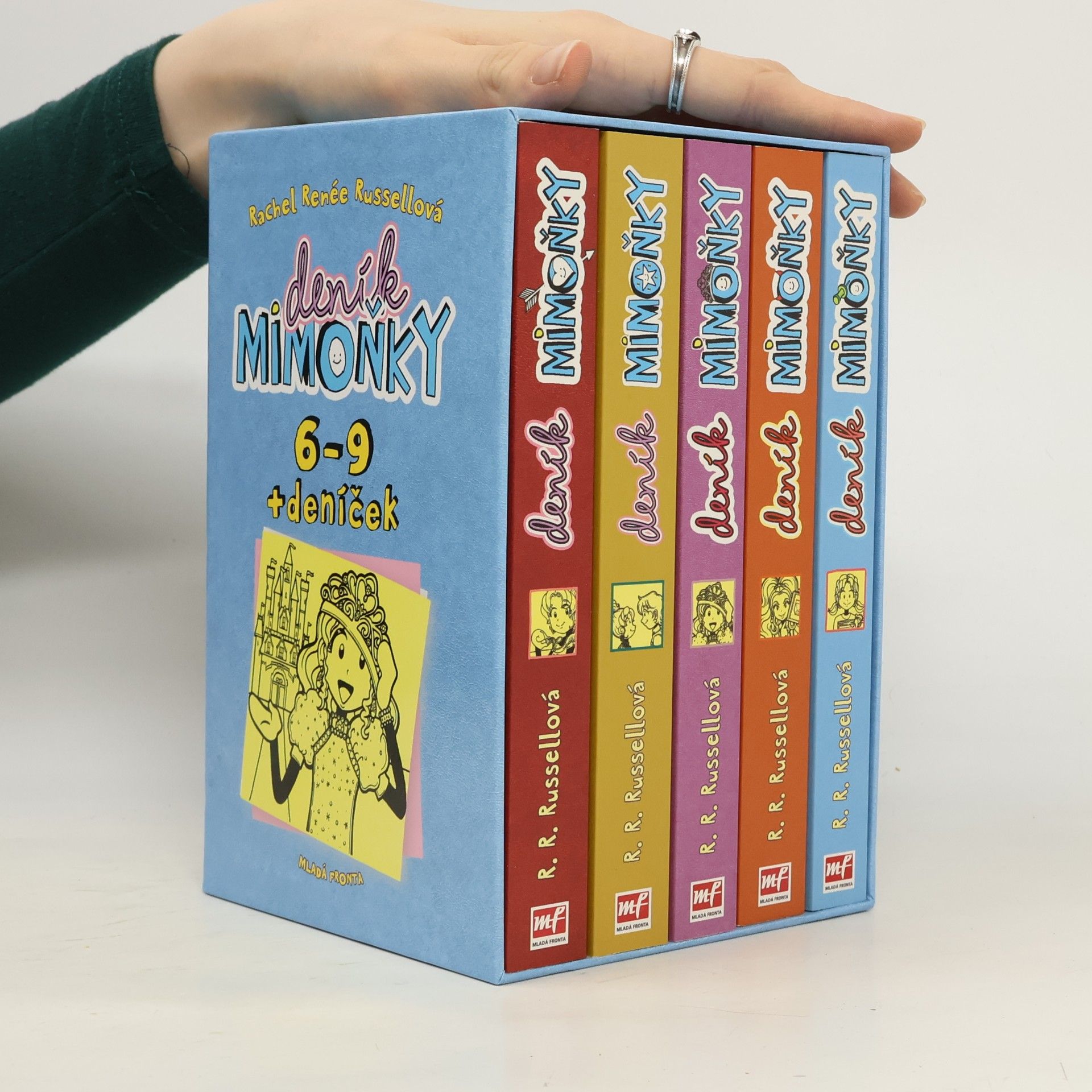 Rachel Renée Russellová Deník Mimoňky 6-9 + deníček (box)