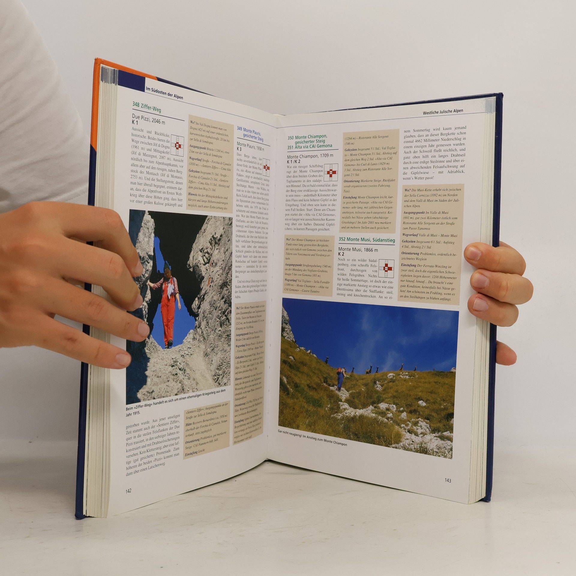 Eugen Eduard Hüsler Hüslers Klettersteigatlas Alpen