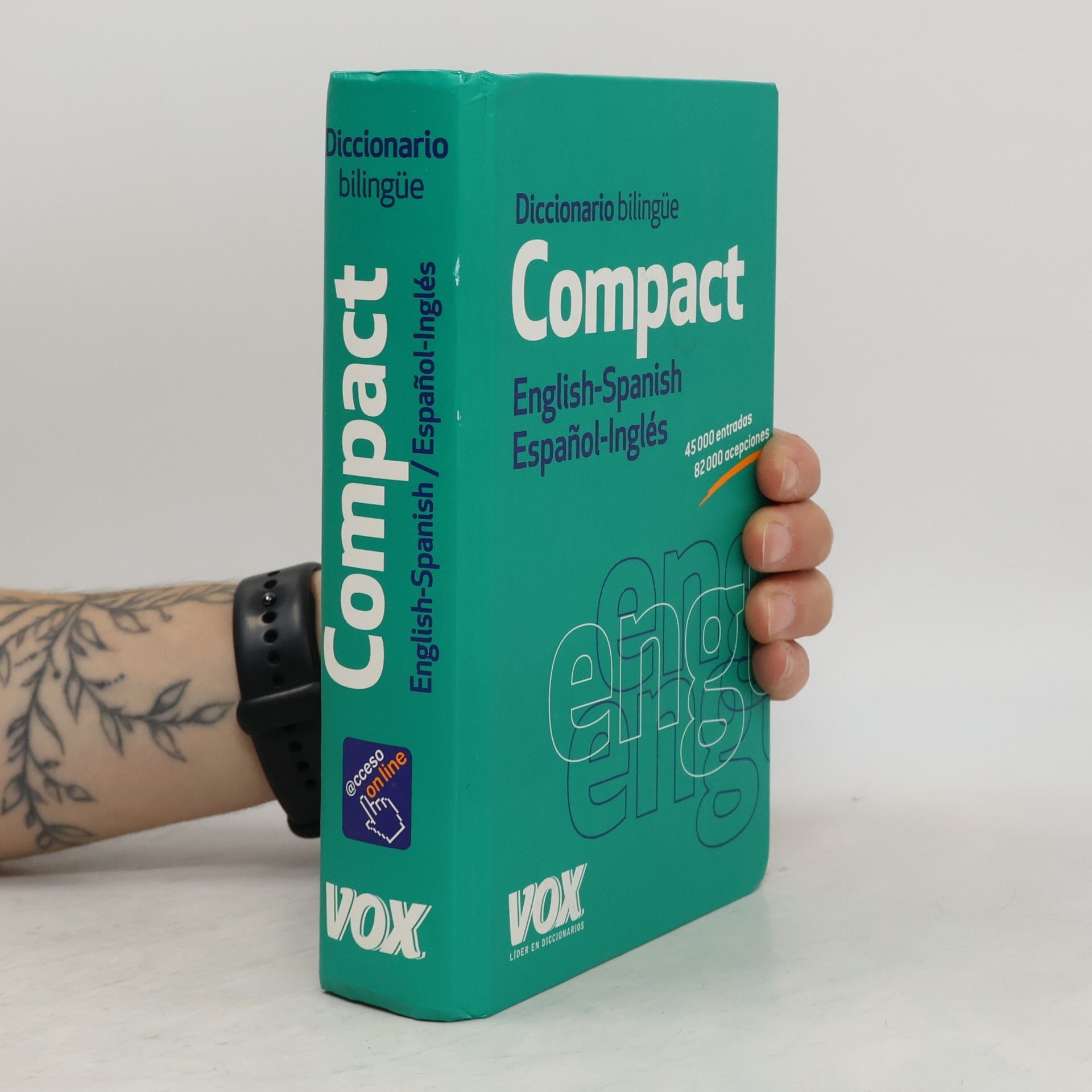 Vox Editorial Diccionario compact English-Spanish, español-inglés
