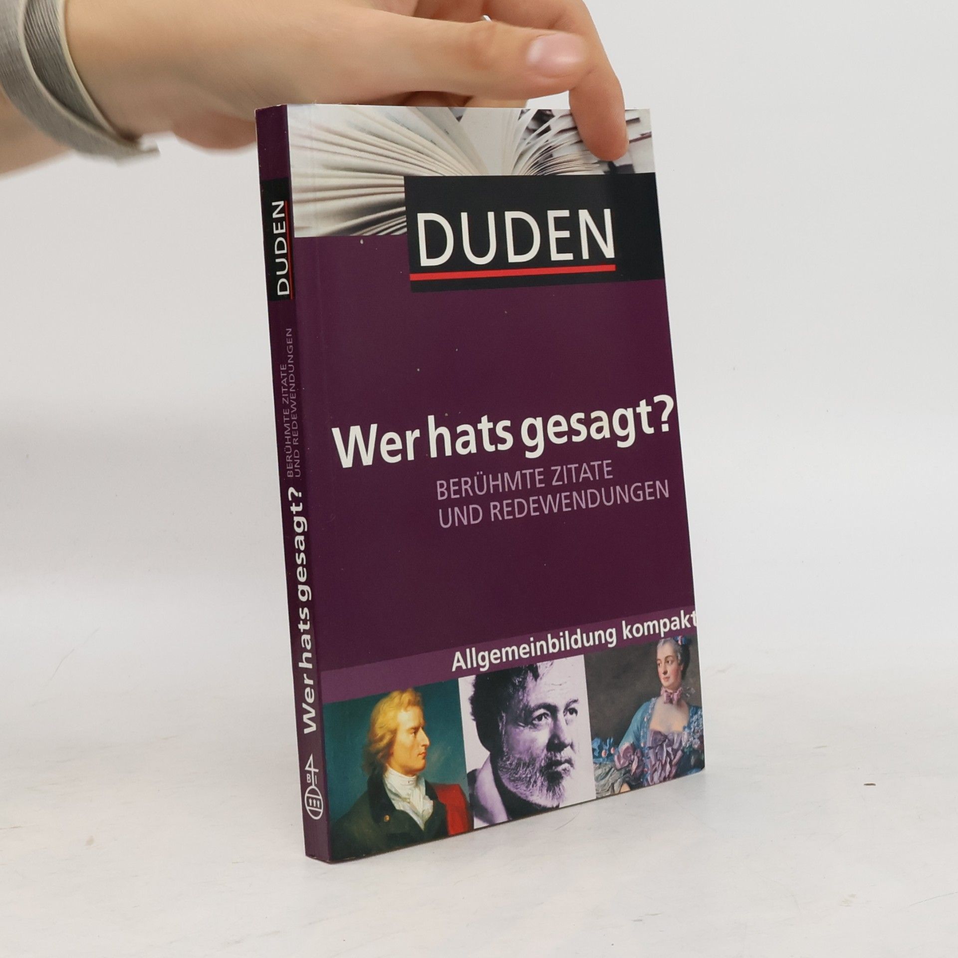 Heike Pfersdorff Duden, Wer hats gesagt?