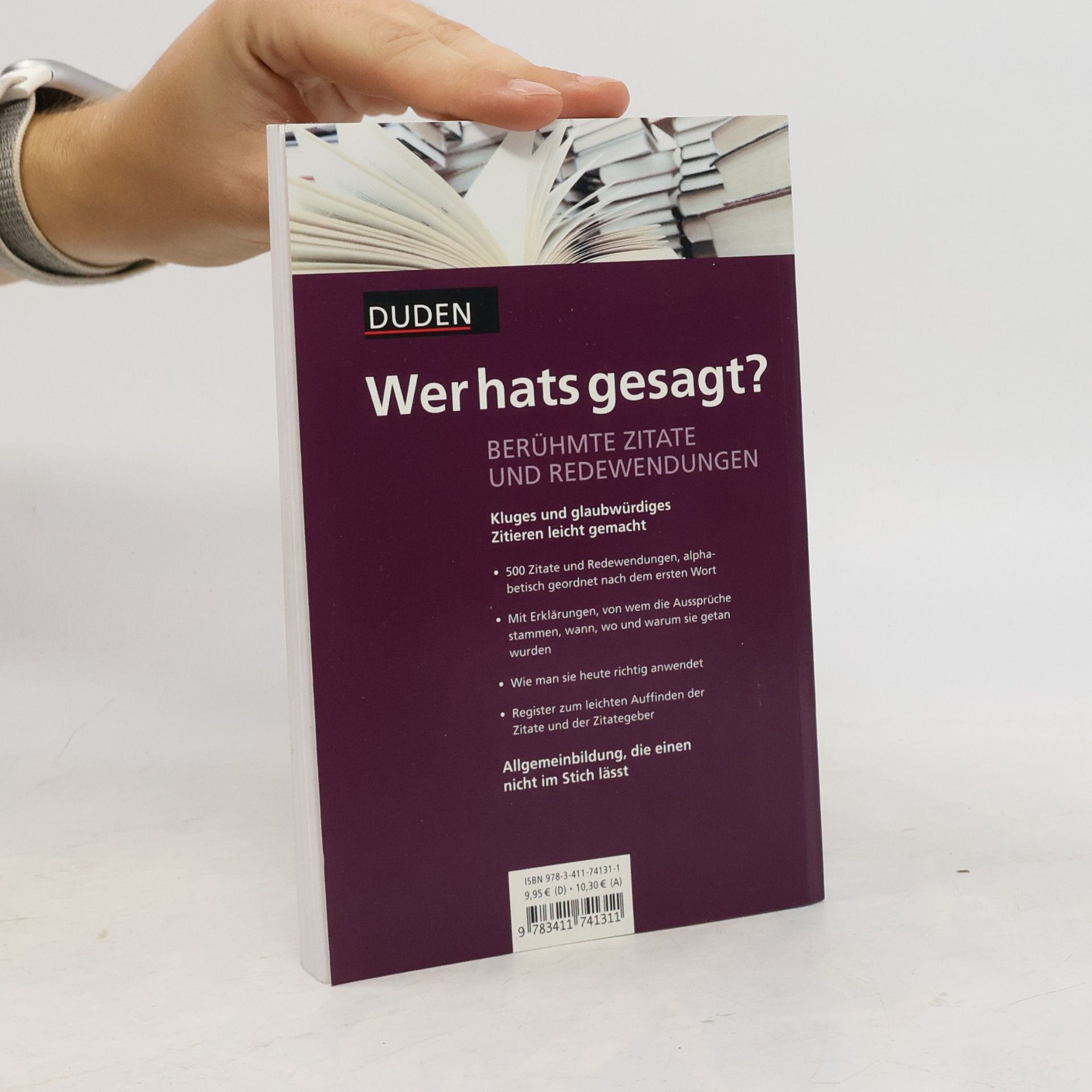 Heike Pfersdorff Duden, Wer hats gesagt?