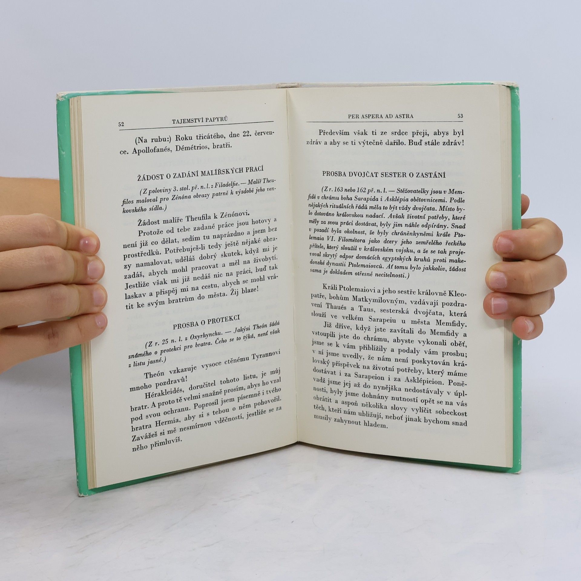 Autorenkollektiv Tajemství papyrů