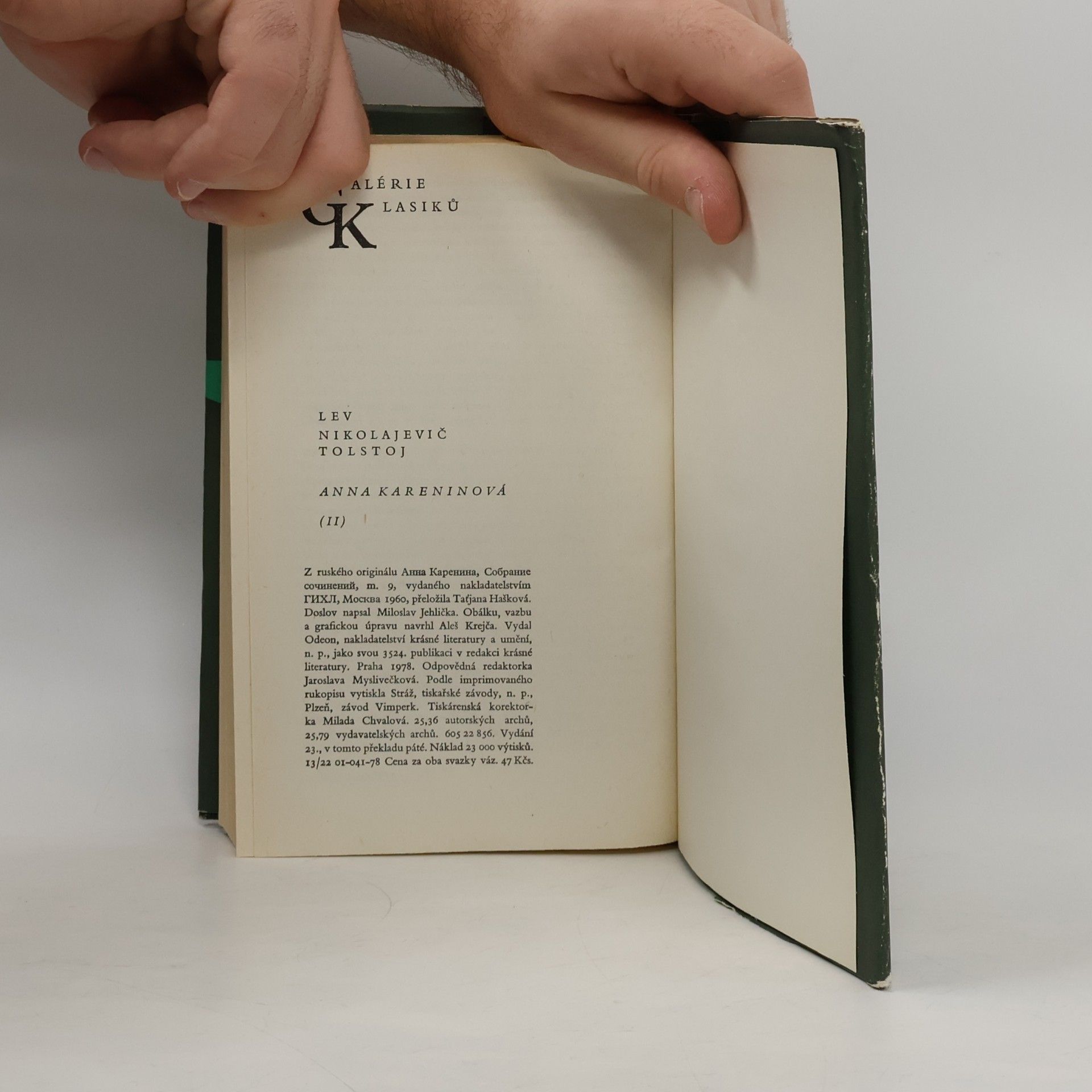 Lew Nikolajewitsch Tolstoi Anna Kareninová II.