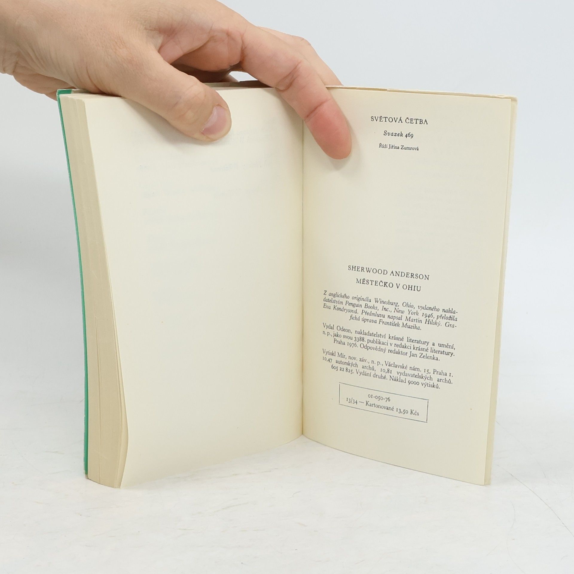 Sherwood Anderson Městečko v Ohiu