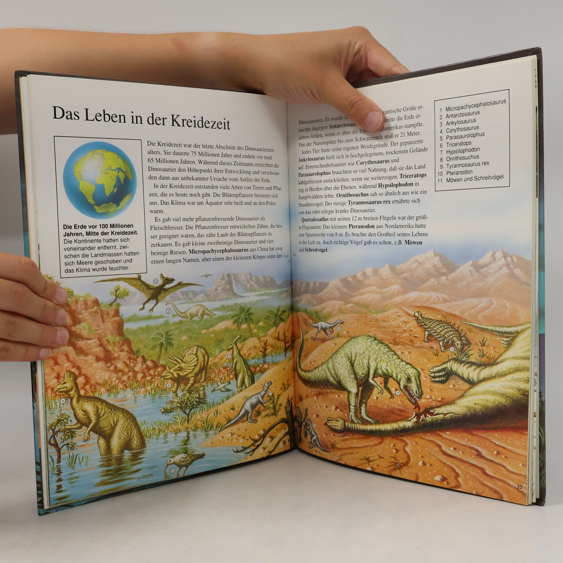 David A. Hardy Das große Buch der Dinosaurier
