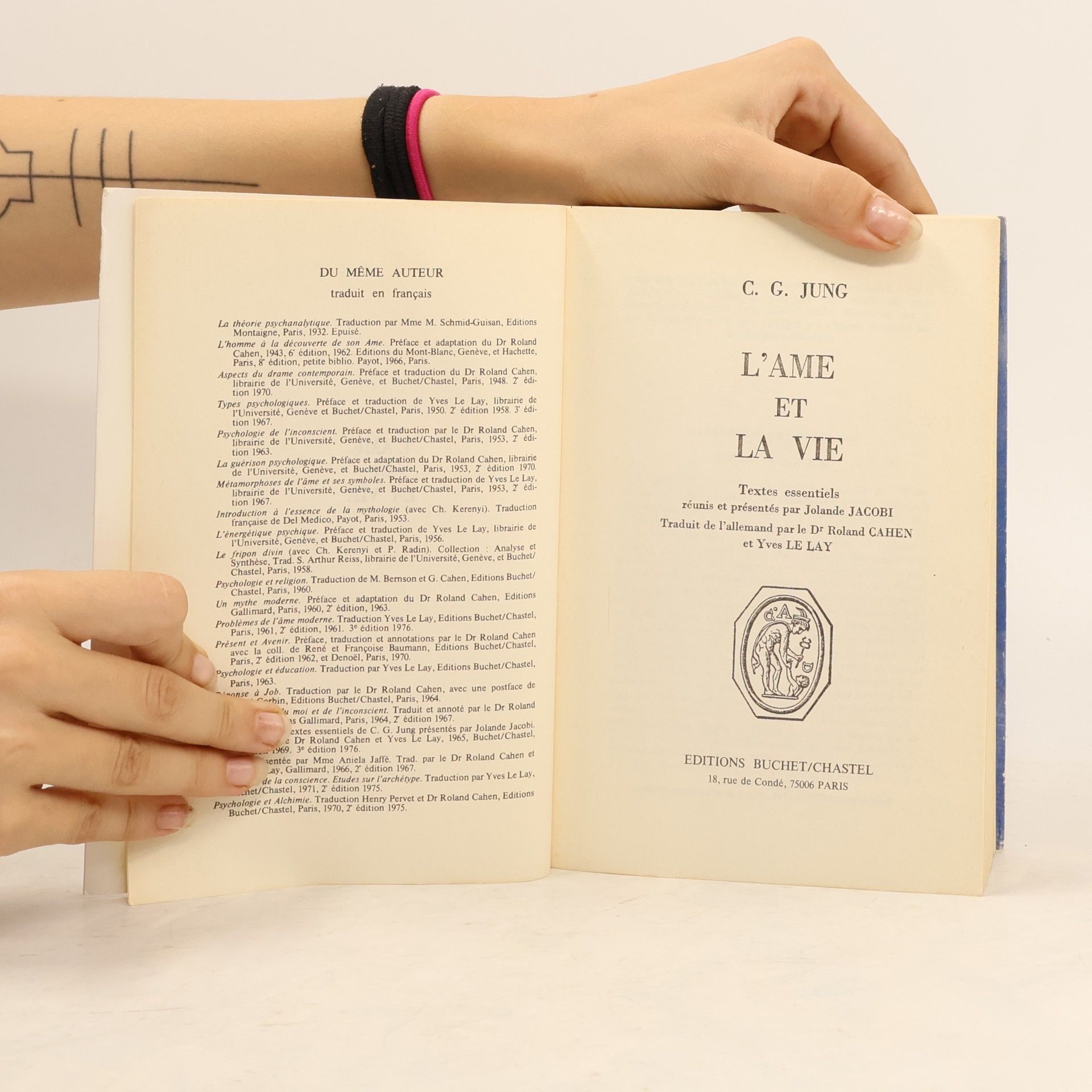 Carl Jung L'ame et la vie