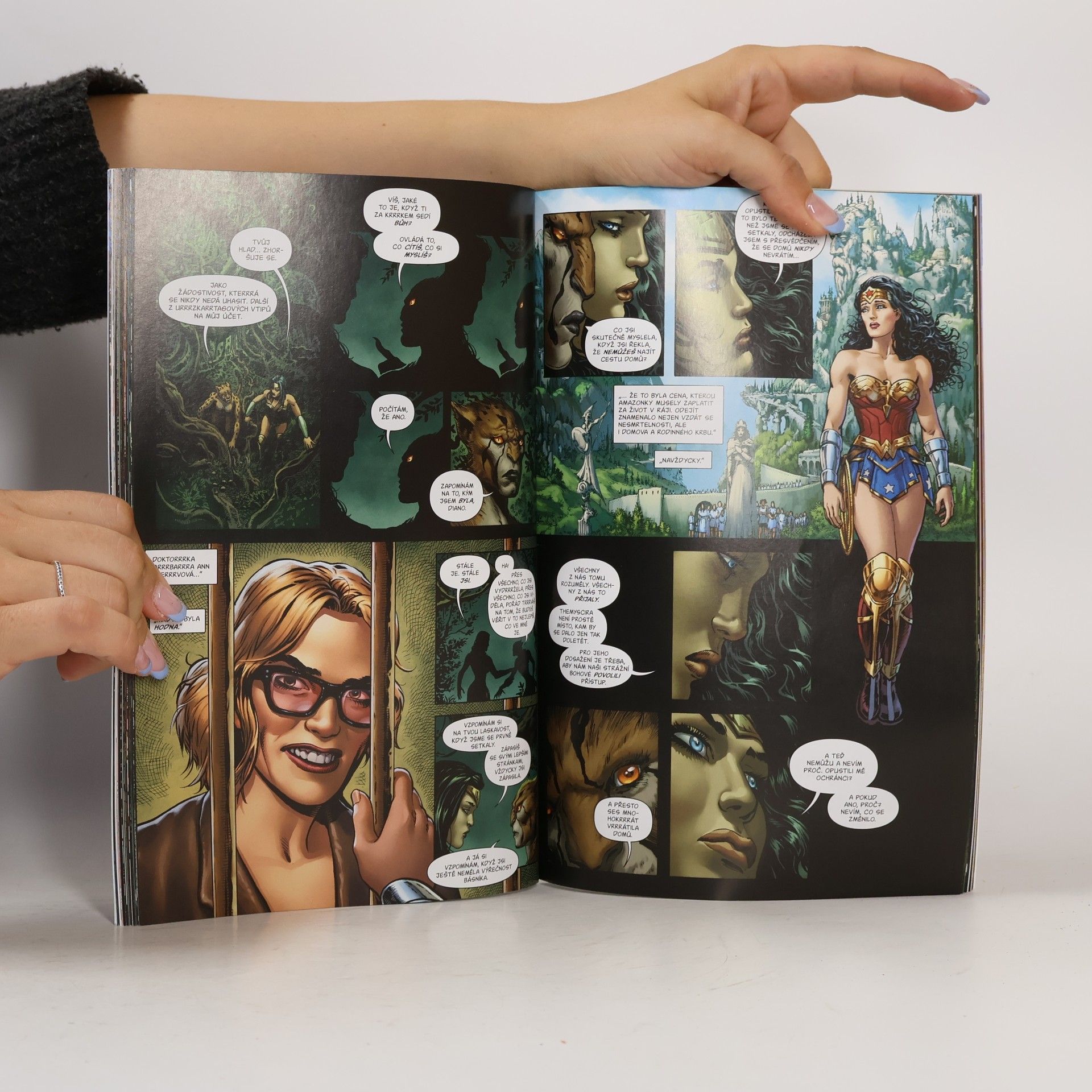 Greg Rucka Wonder Woman. Kniha první, Lži