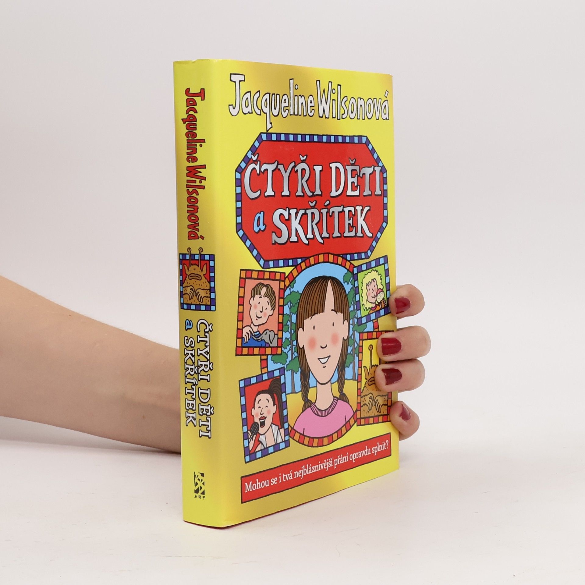 Jacqueline Wilson Čtyři děti a skřítek