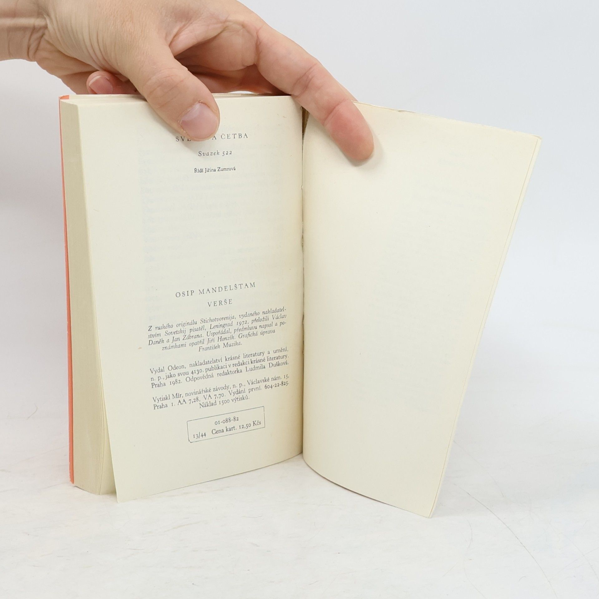 Ossip Emiljewitsch Mandelstam Verše