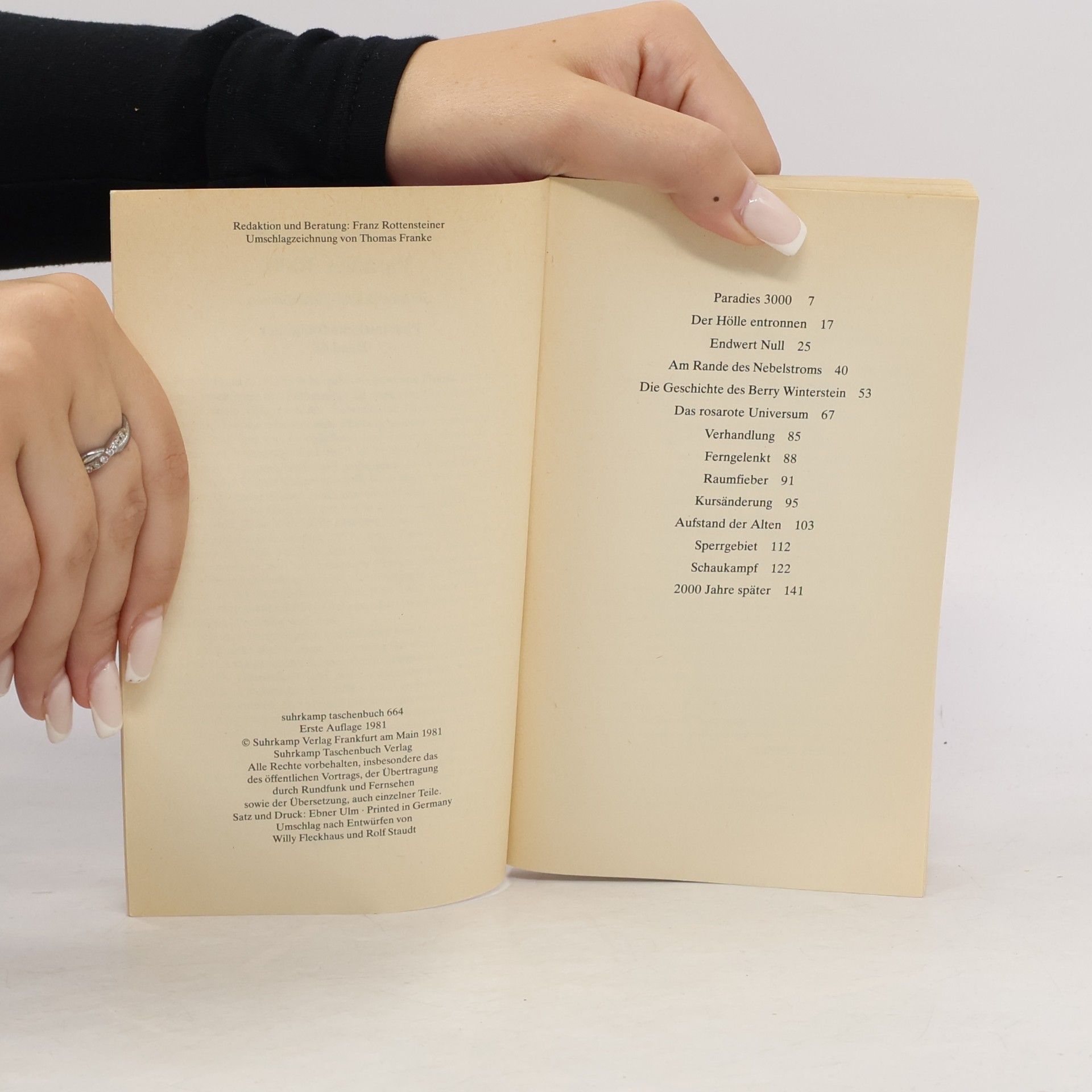 Herbert W. Franke Paradies 3000