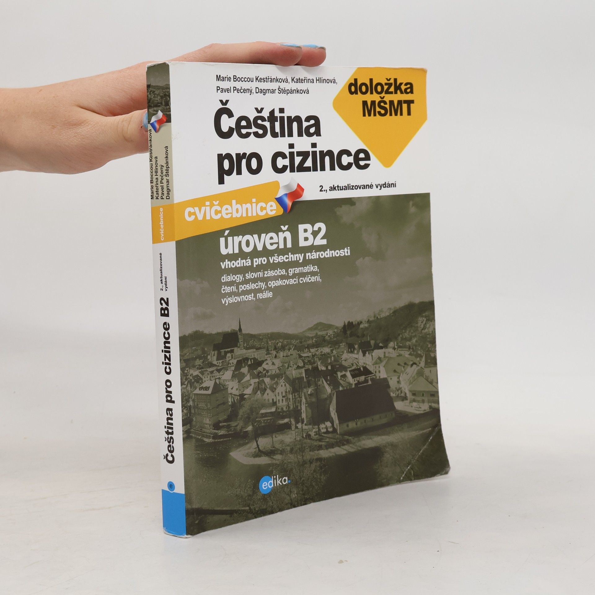Kateřina Hlínová Čeština pro cizince. Úroveň B2. Cvičebnice